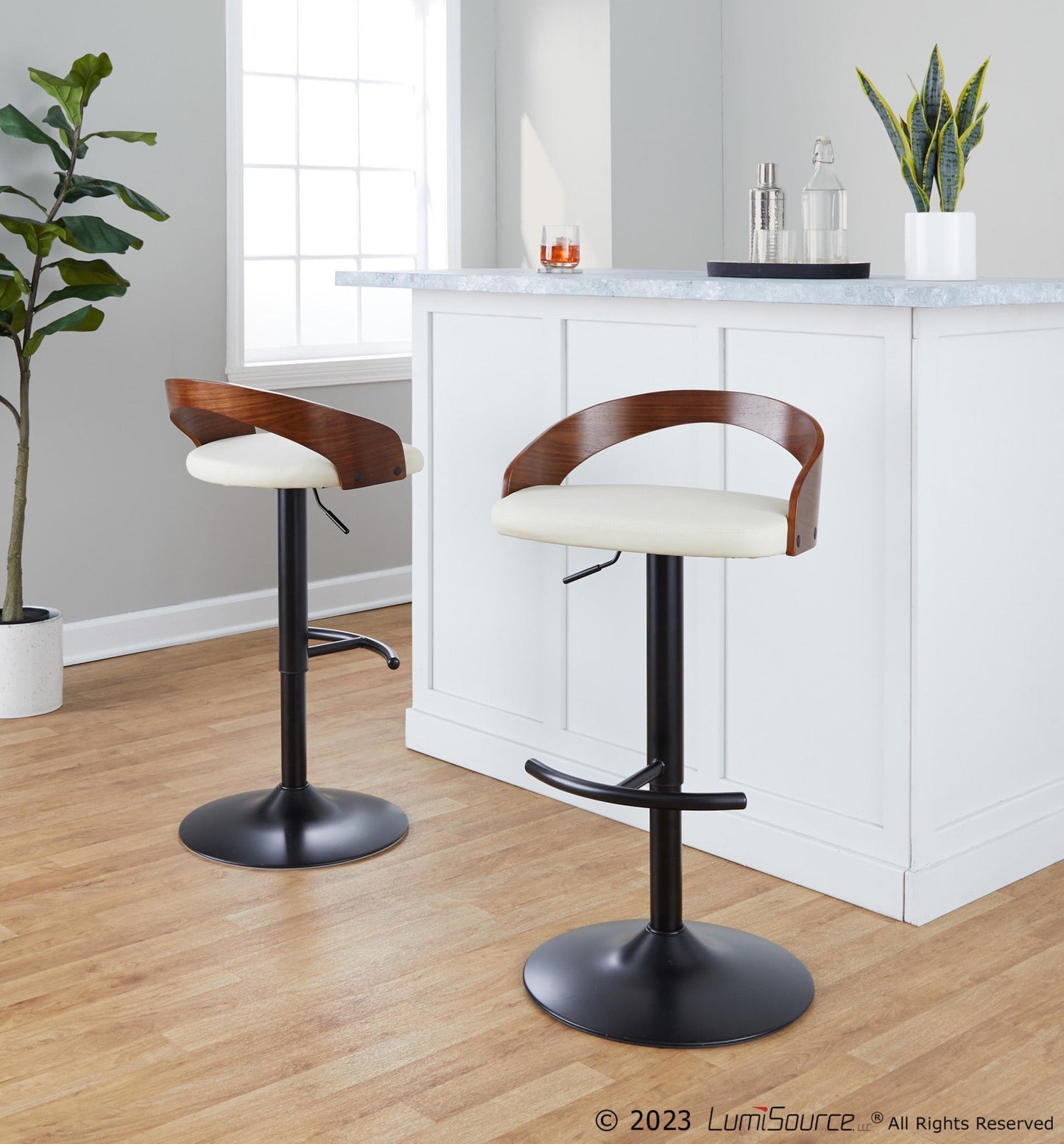 Majestic Office Furniture Adjustable Barstool