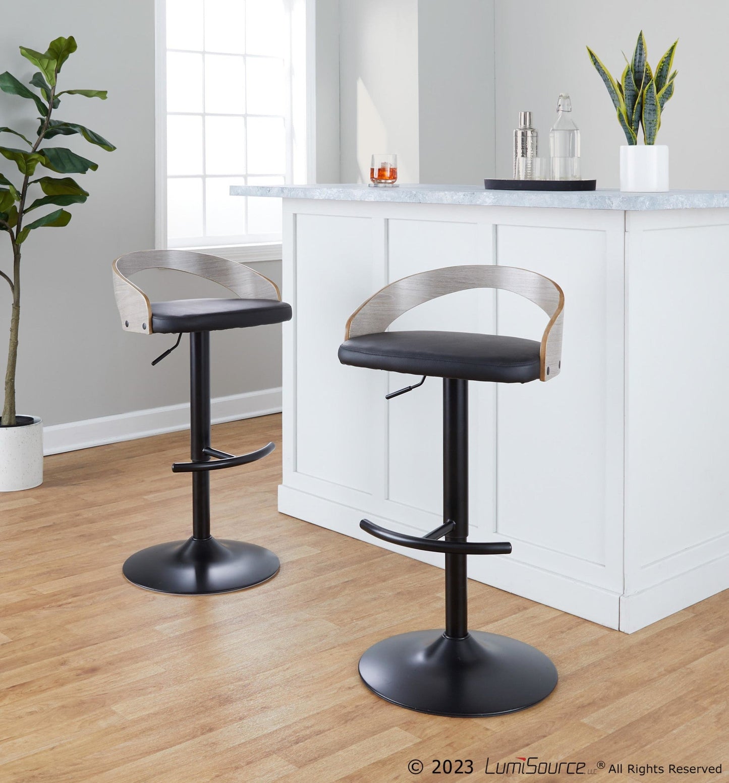 Majestic Office Furniture Adjustable Barstool