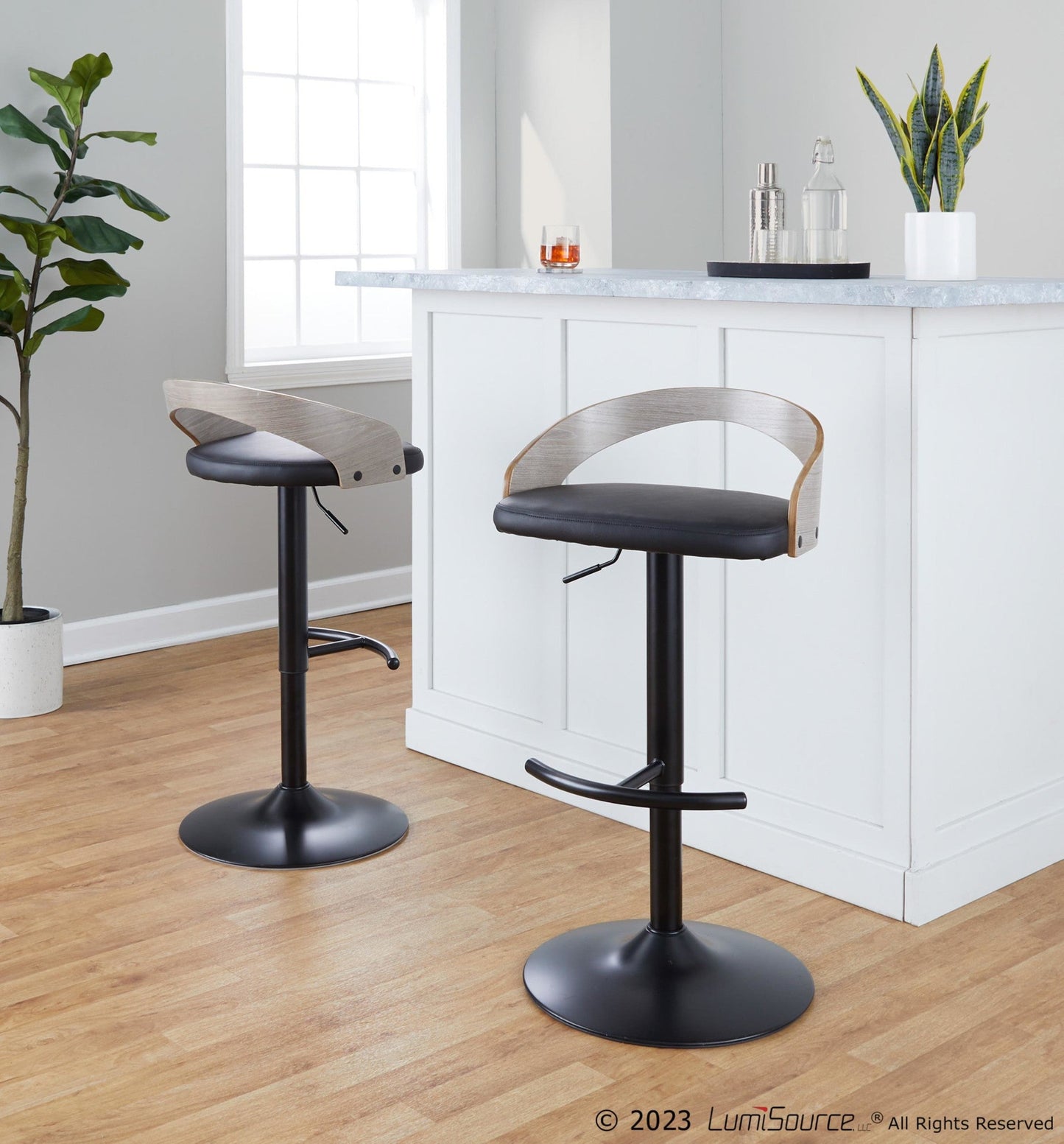 Majestic Office Furniture Adjustable Barstool