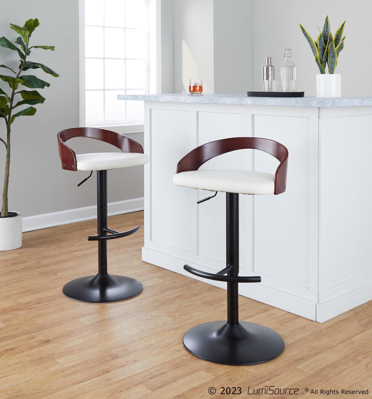 Majestic Office Furniture Adjustable Barstool