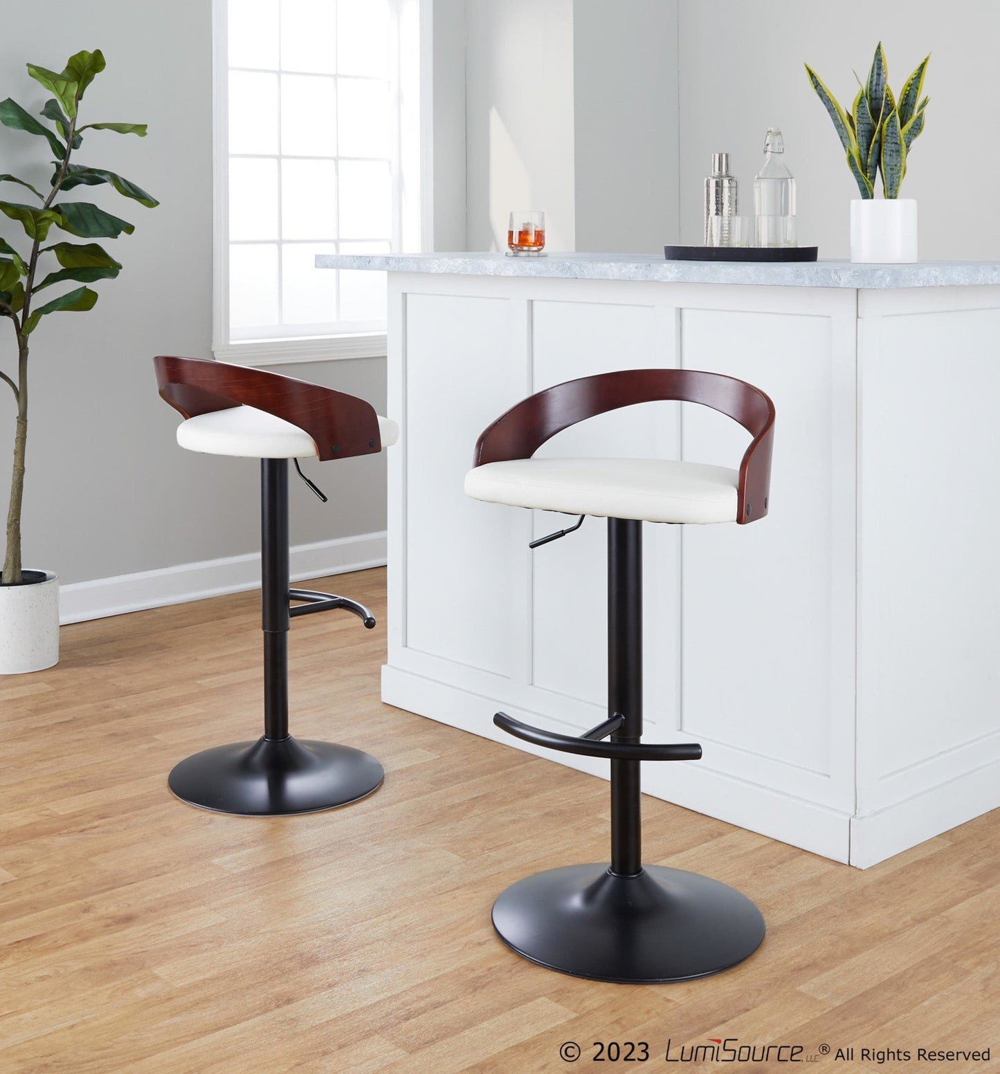 Majestic Office Furniture Adjustable Barstool