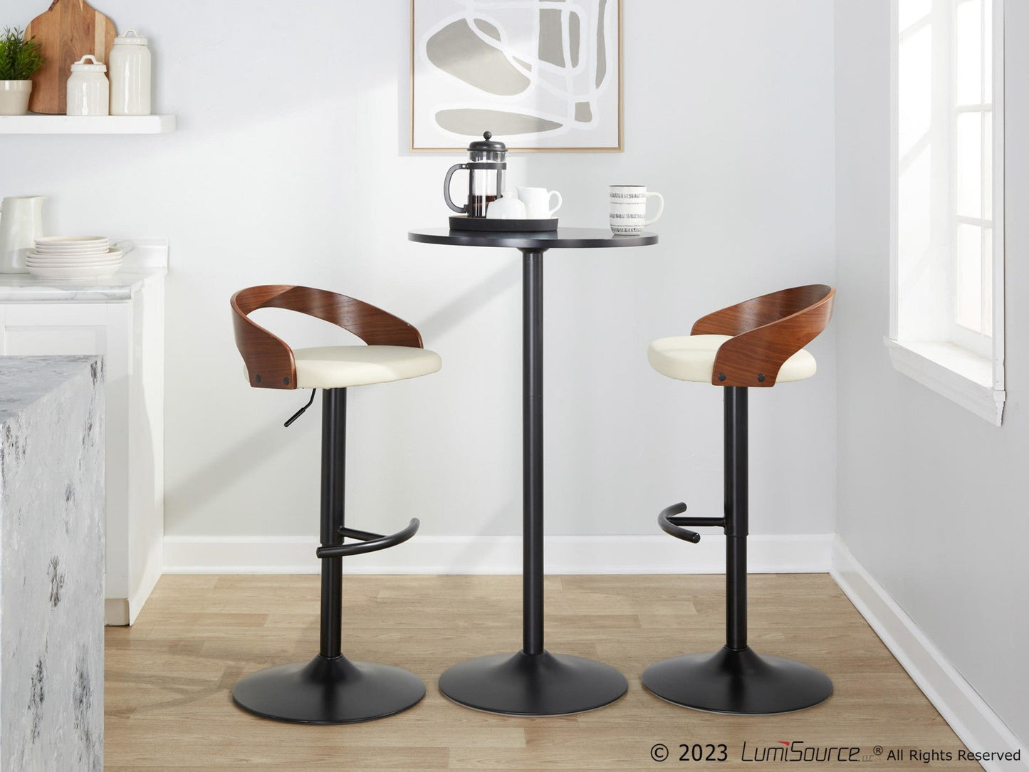Majestic Office Furniture Adjustable Barstool
