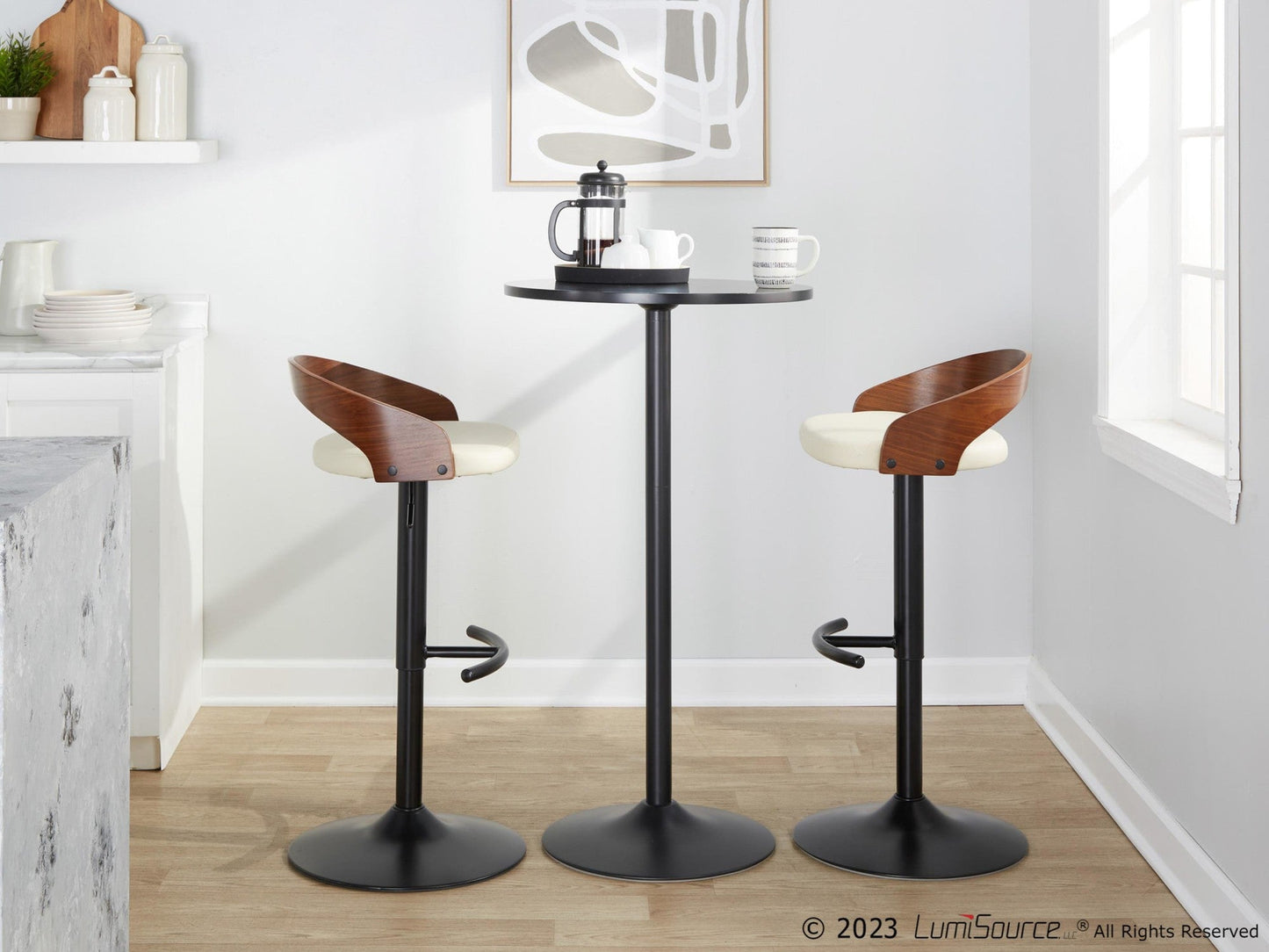 Majestic Office Furniture Adjustable Barstool