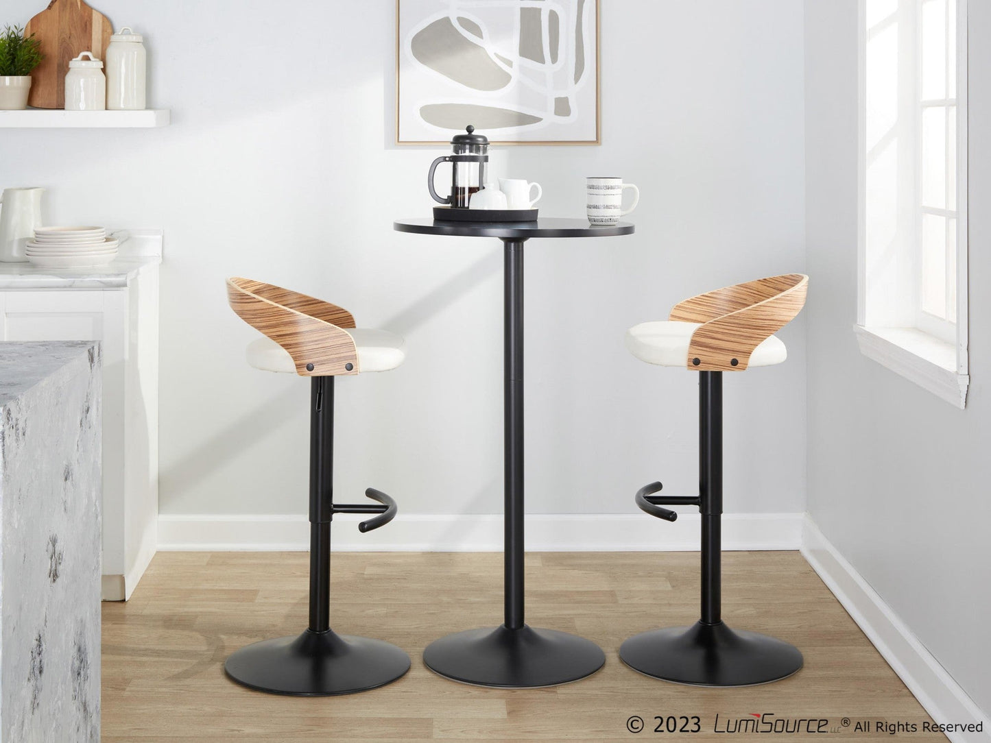 Majestic Office Furniture Adjustable Barstool