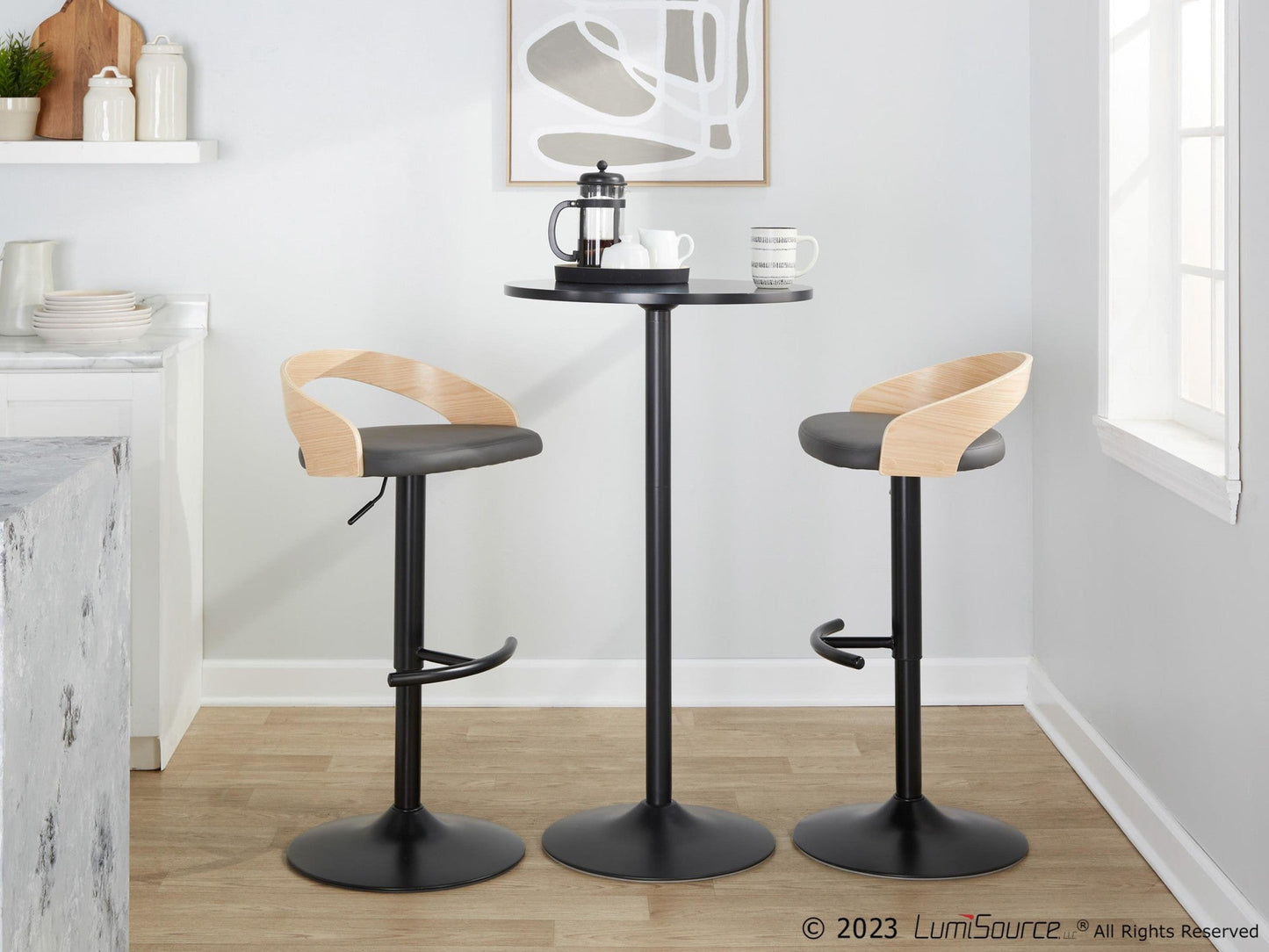 Majestic Office Furniture Adjustable Barstool