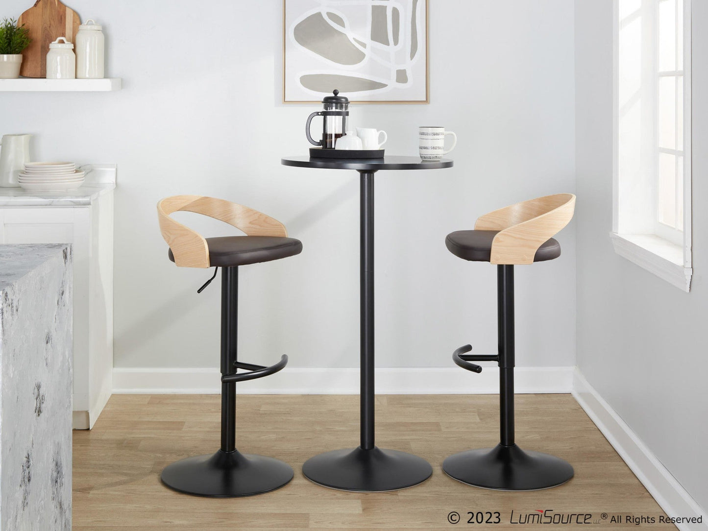 Majestic Office Furniture Adjustable Barstool