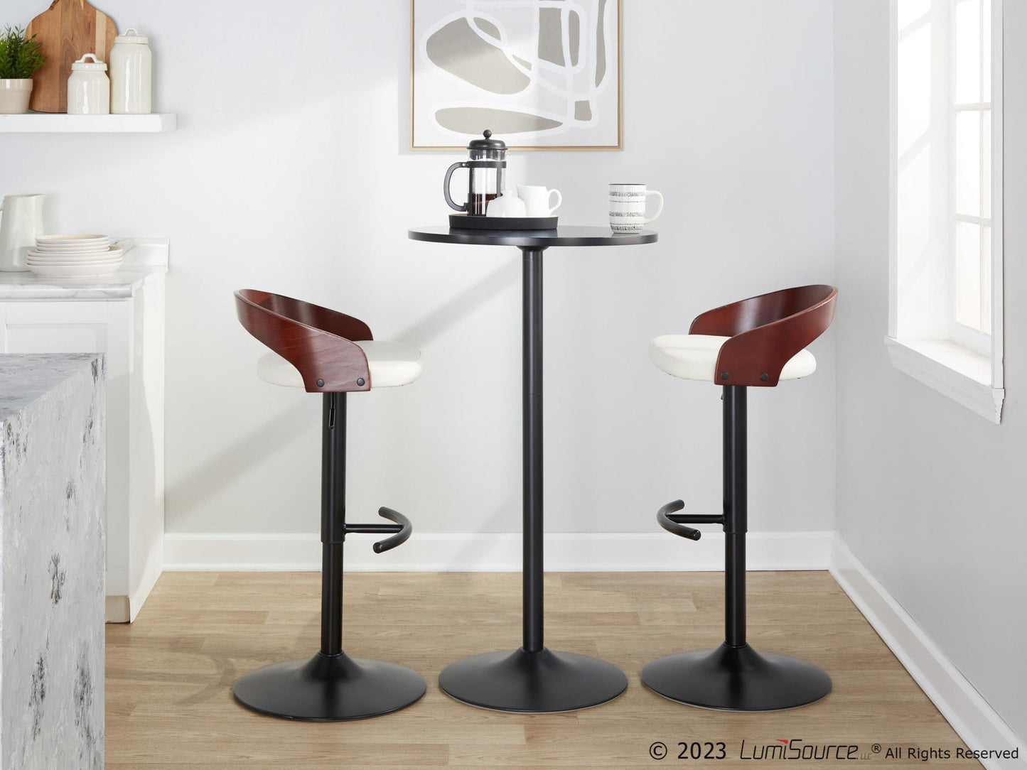 Majestic Office Furniture Adjustable Barstool