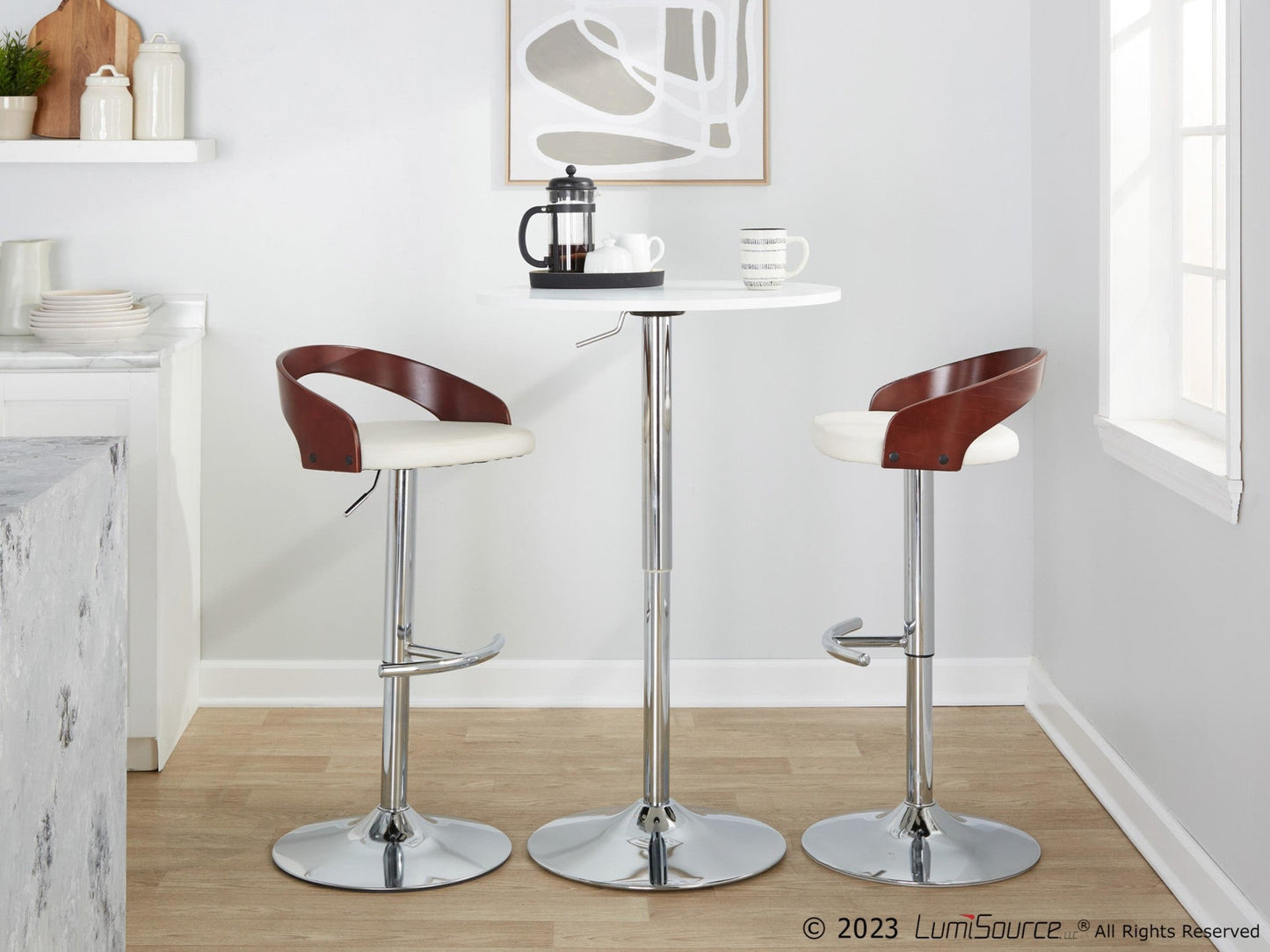 Majestic Office Furniture Adjustable Barstool