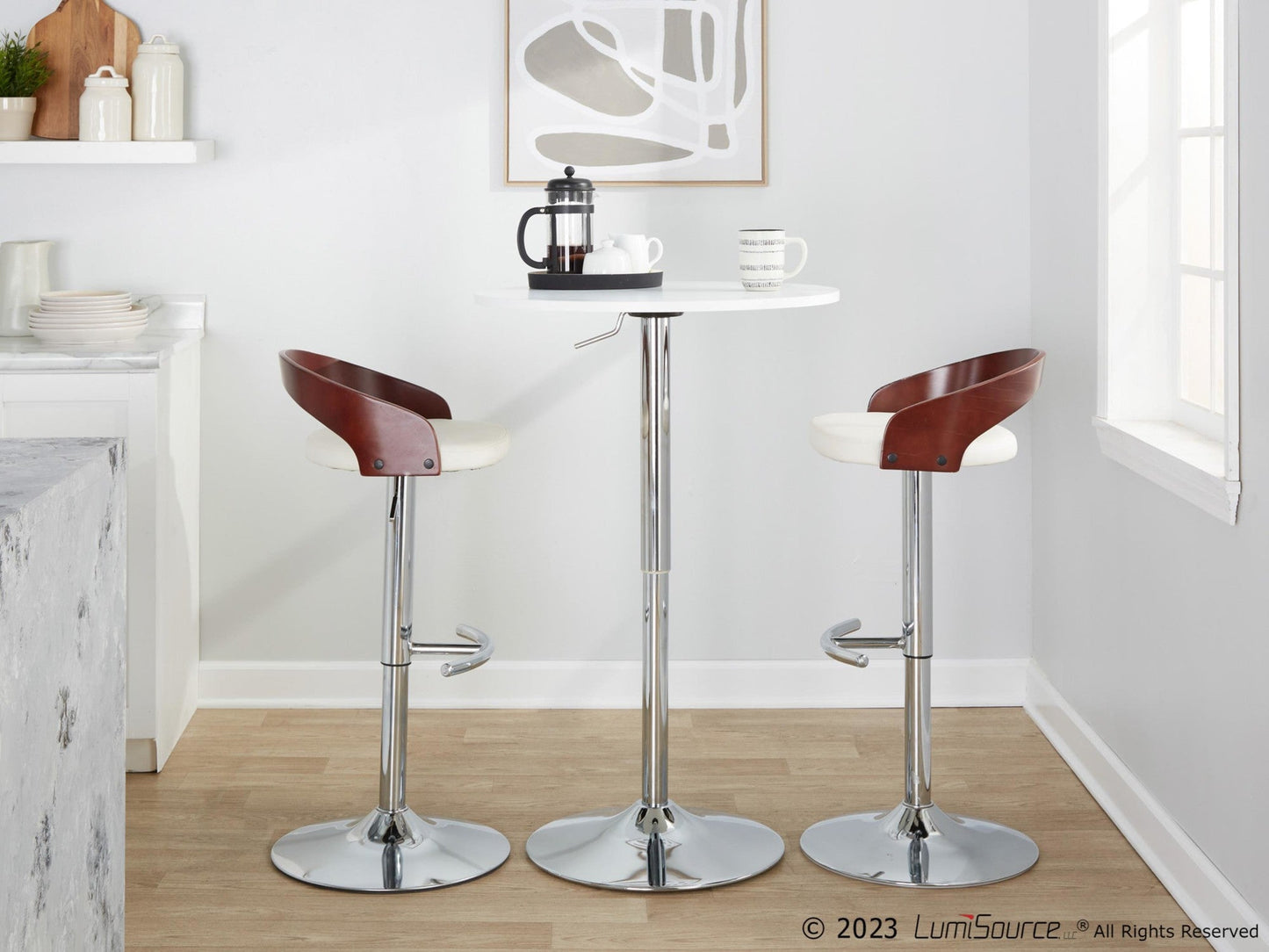 Majestic Office Furniture Adjustable Barstool