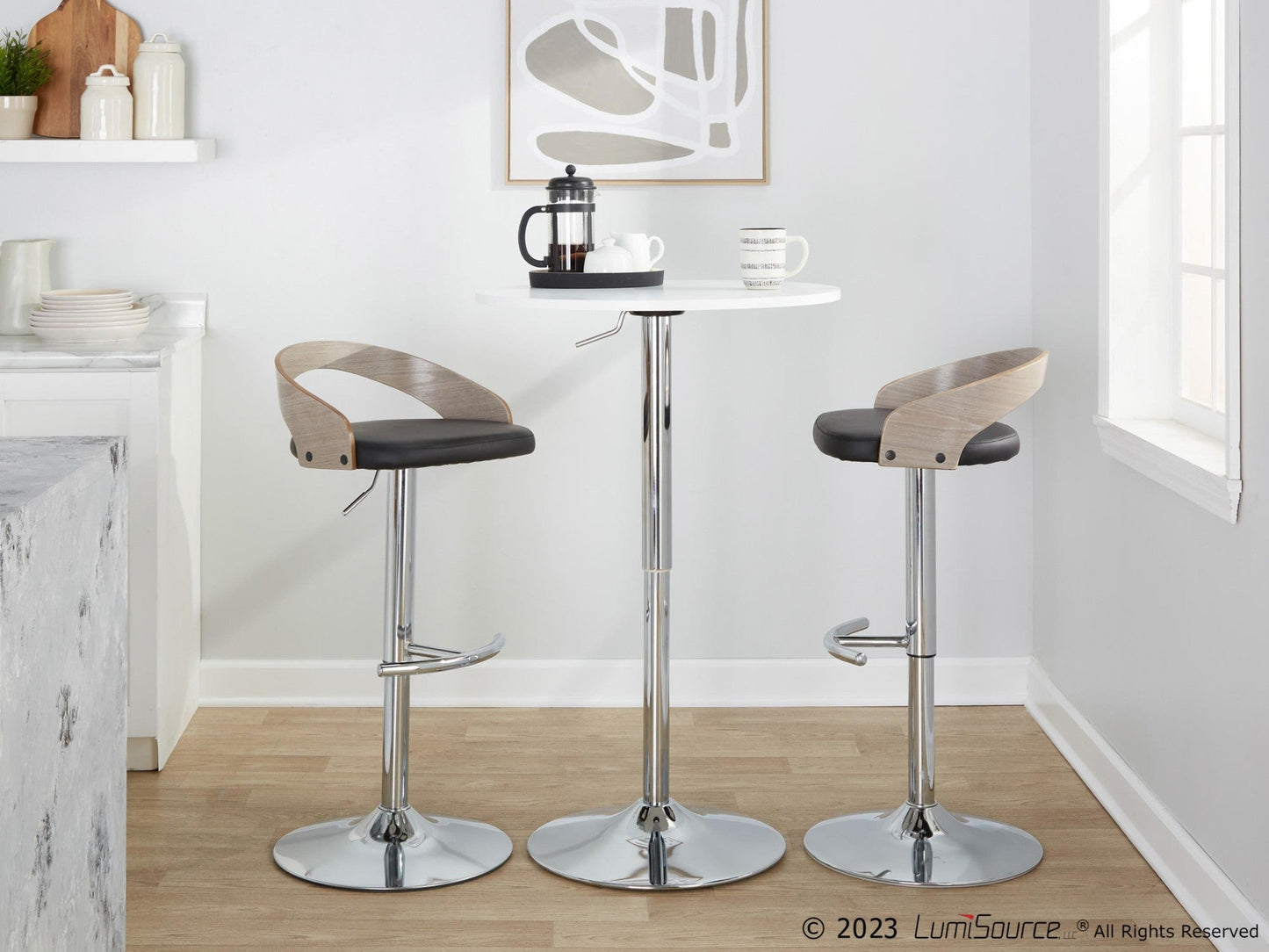 Majestic Office Furniture Adjustable Barstool