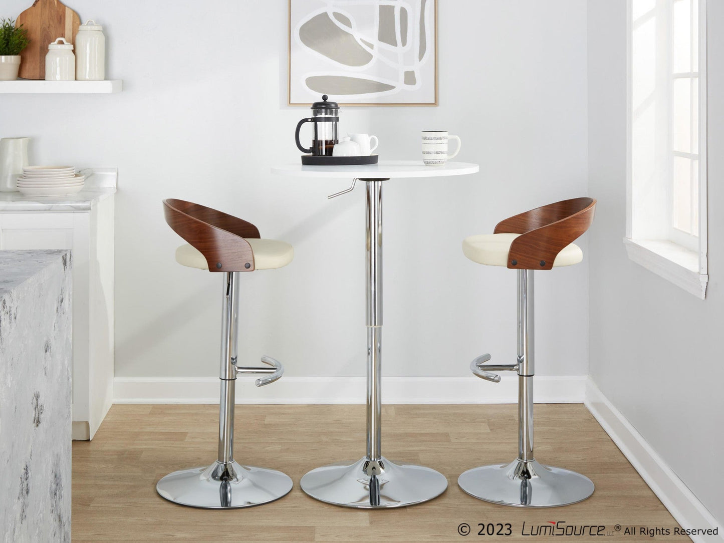 Majestic Office Furniture Adjustable Barstool