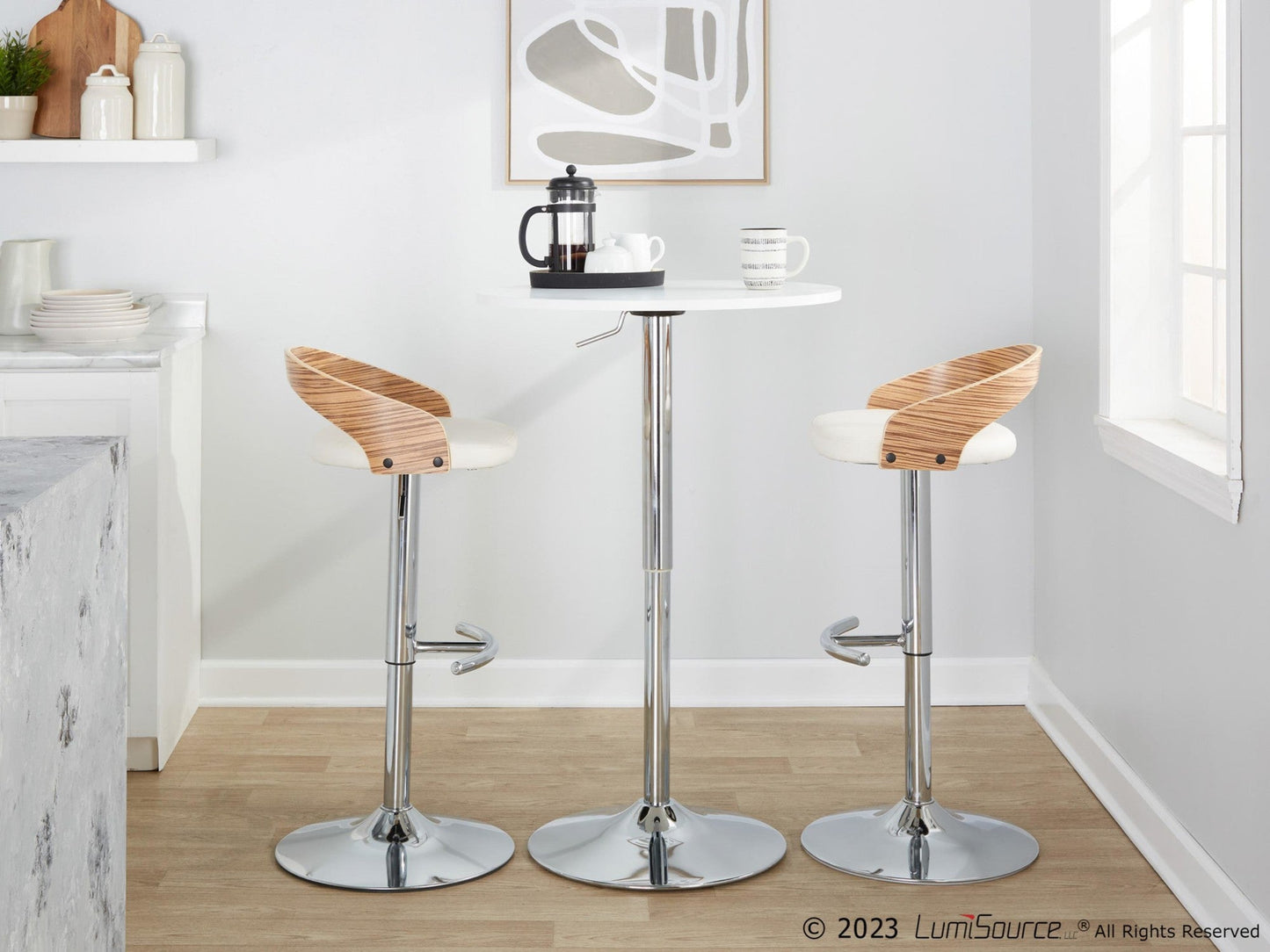 Majestic Office Furniture Adjustable Barstool