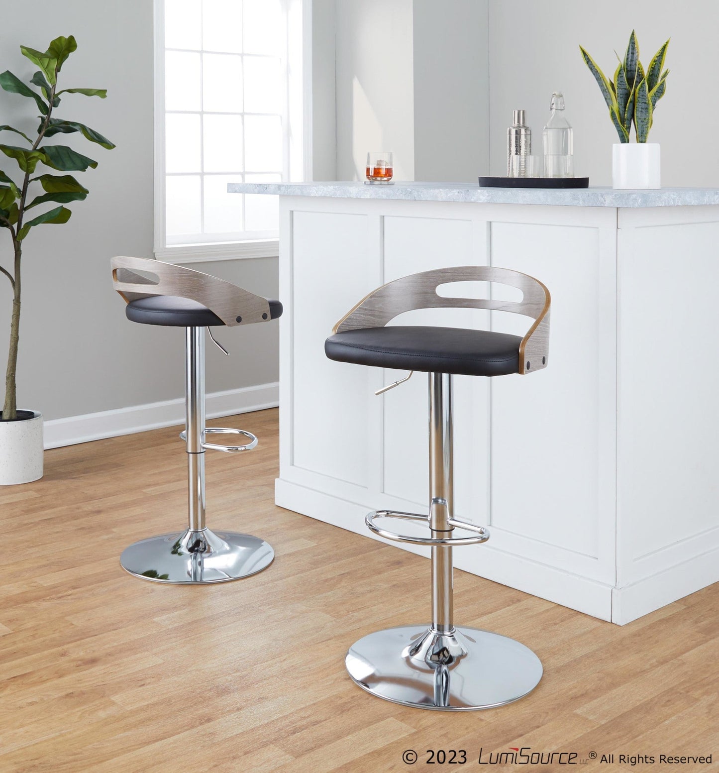 Majestic Office Furniture Adjustable Barstool