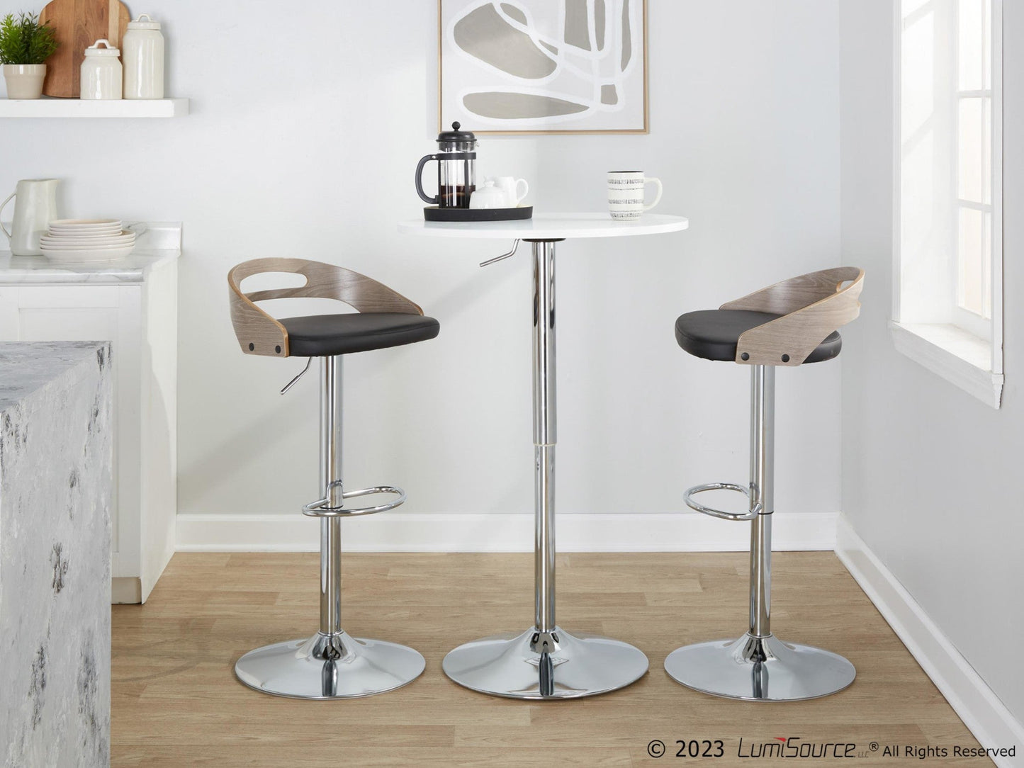 Majestic Office Furniture Adjustable Barstool