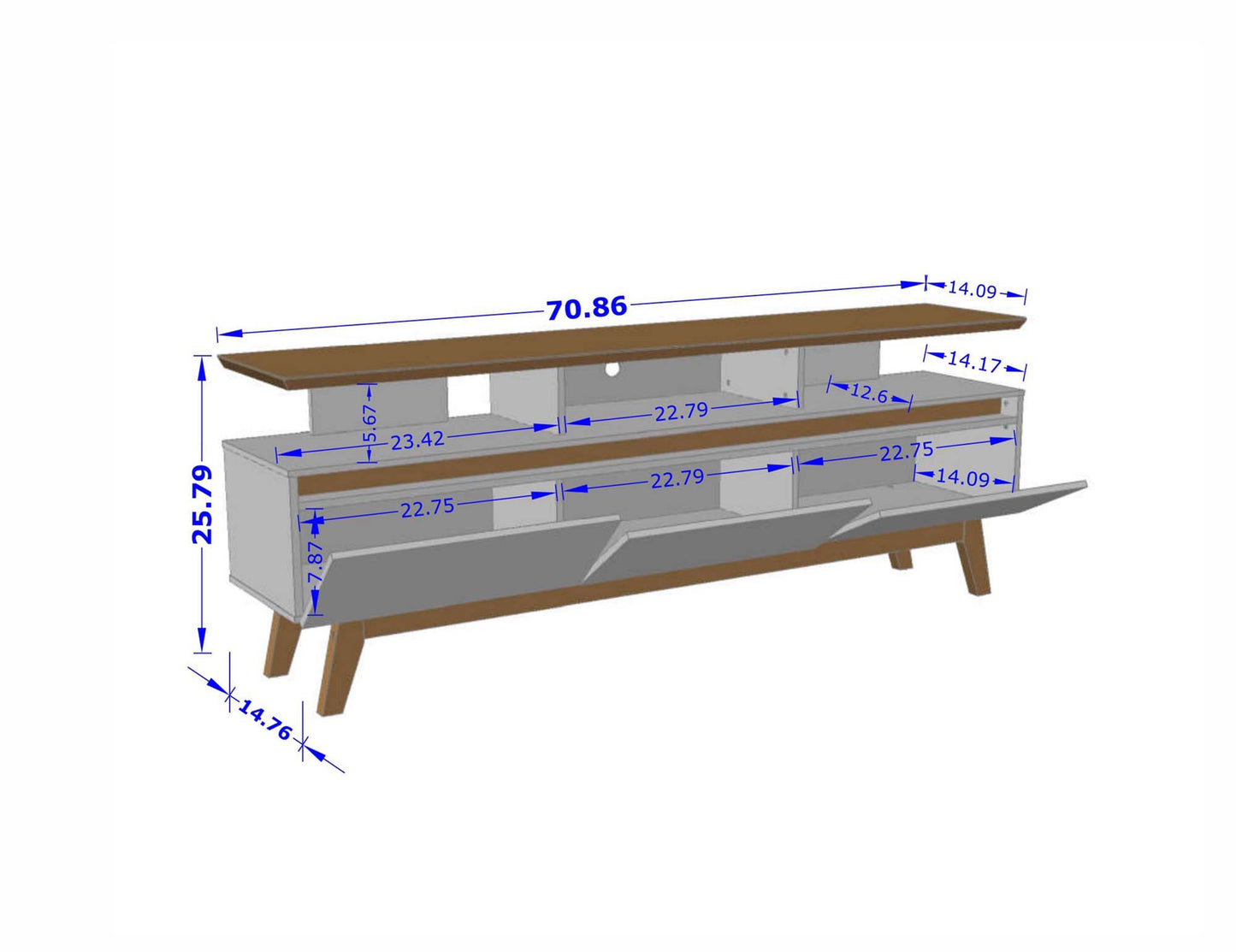 Manhattan Comfort Yonkers TV Stand