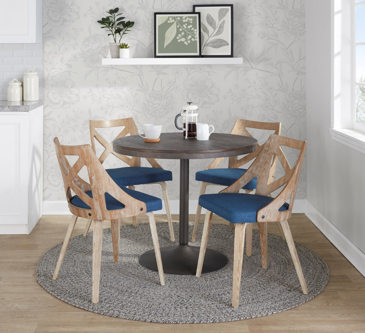 Lumisource Dakota-charlotte Dining Set - 5 Piece