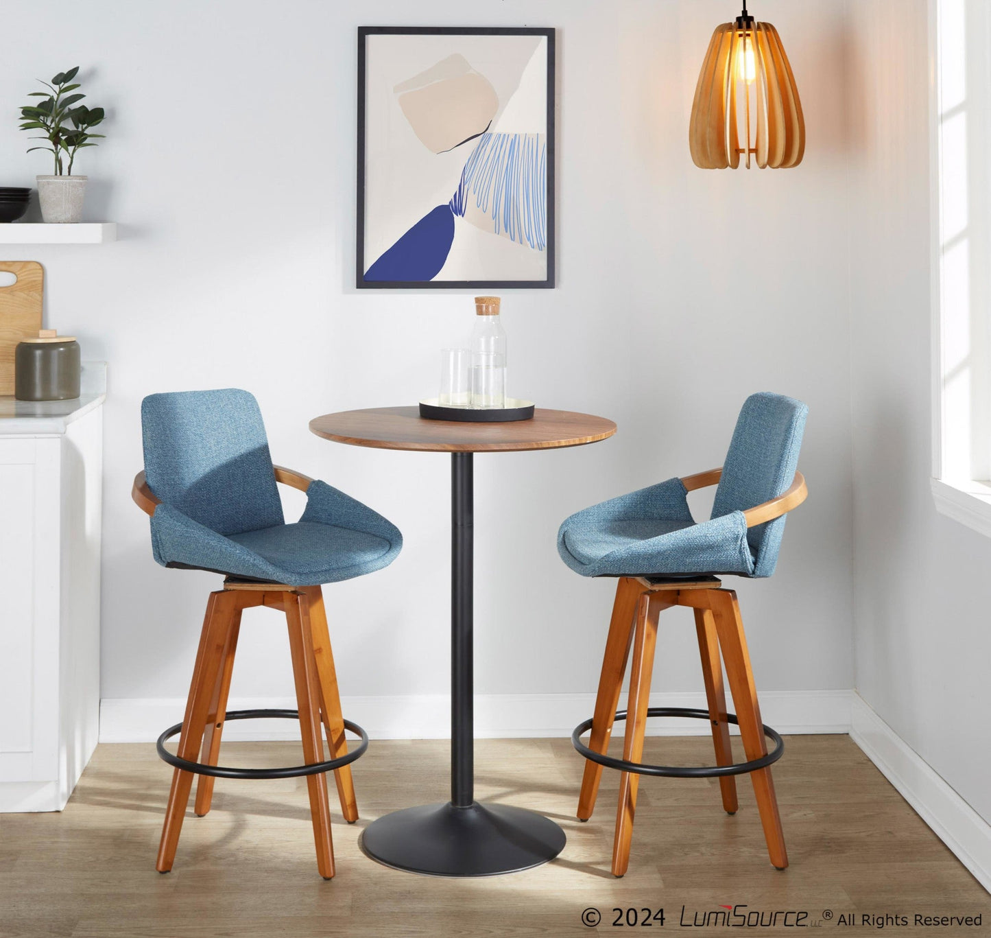 Majestic Office Furniture 26" Fixed-Height Counter Stool