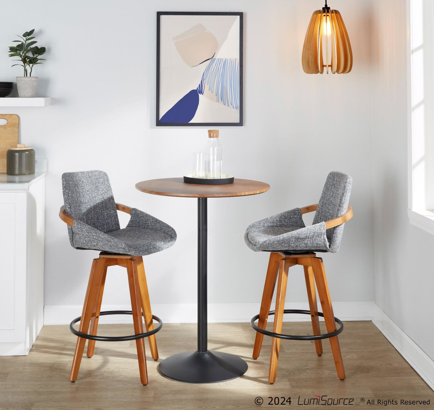 Majestic Office Furniture 26" Fixed-Height Counter Stool
