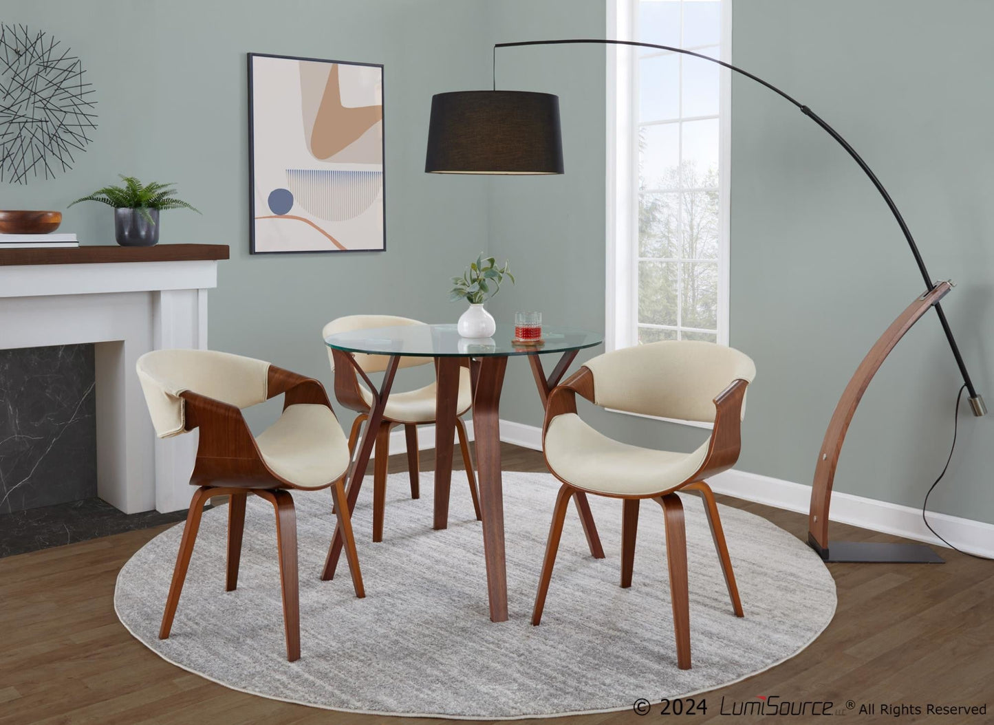 Lumisource Curvo Chair - Set of 2