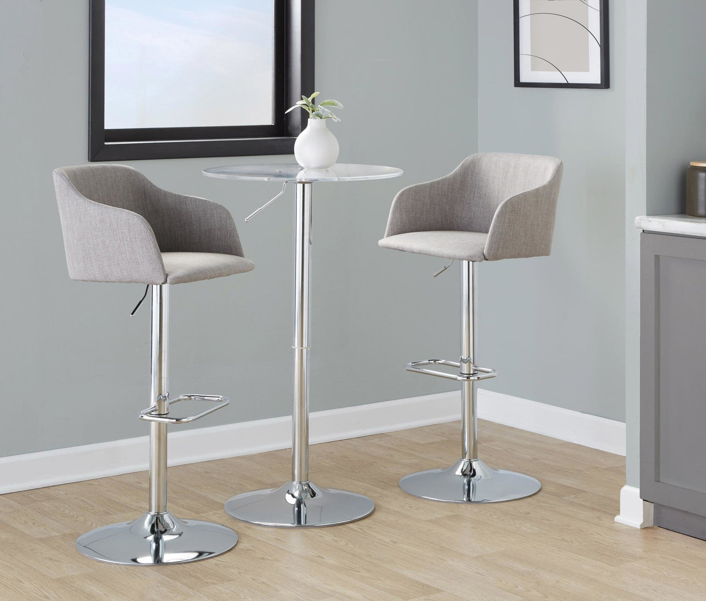 Majestic Office Furniture Adjustable Barstool