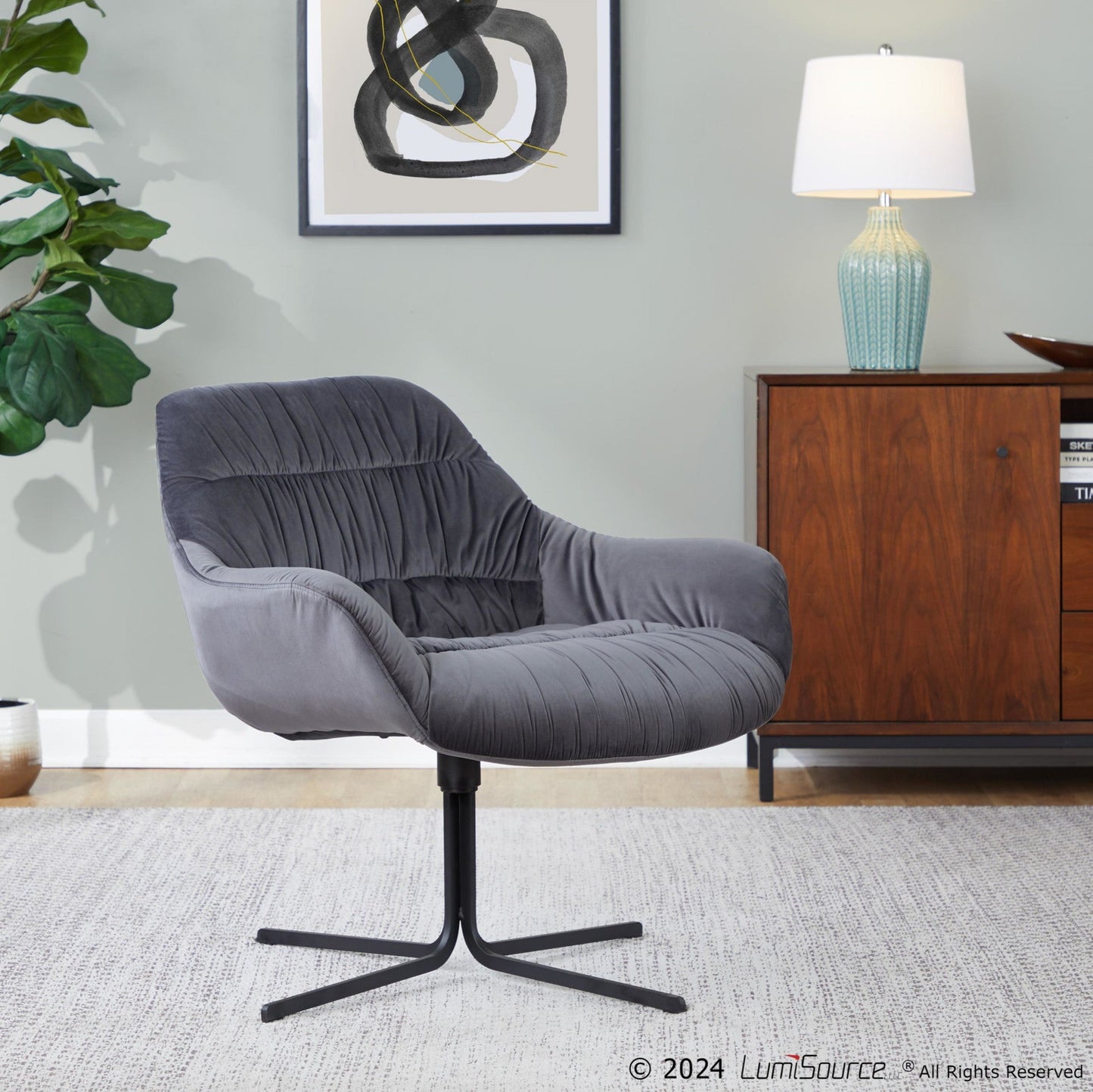 Majestic Office Furniture Swivel Lounge Chair