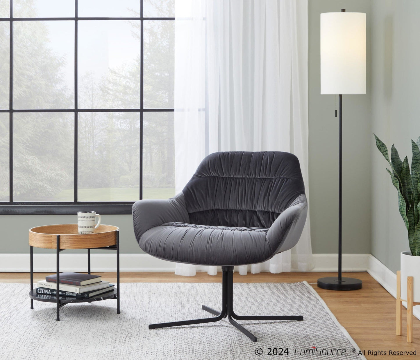 Majestic Office Furniture Swivel Lounge Chair