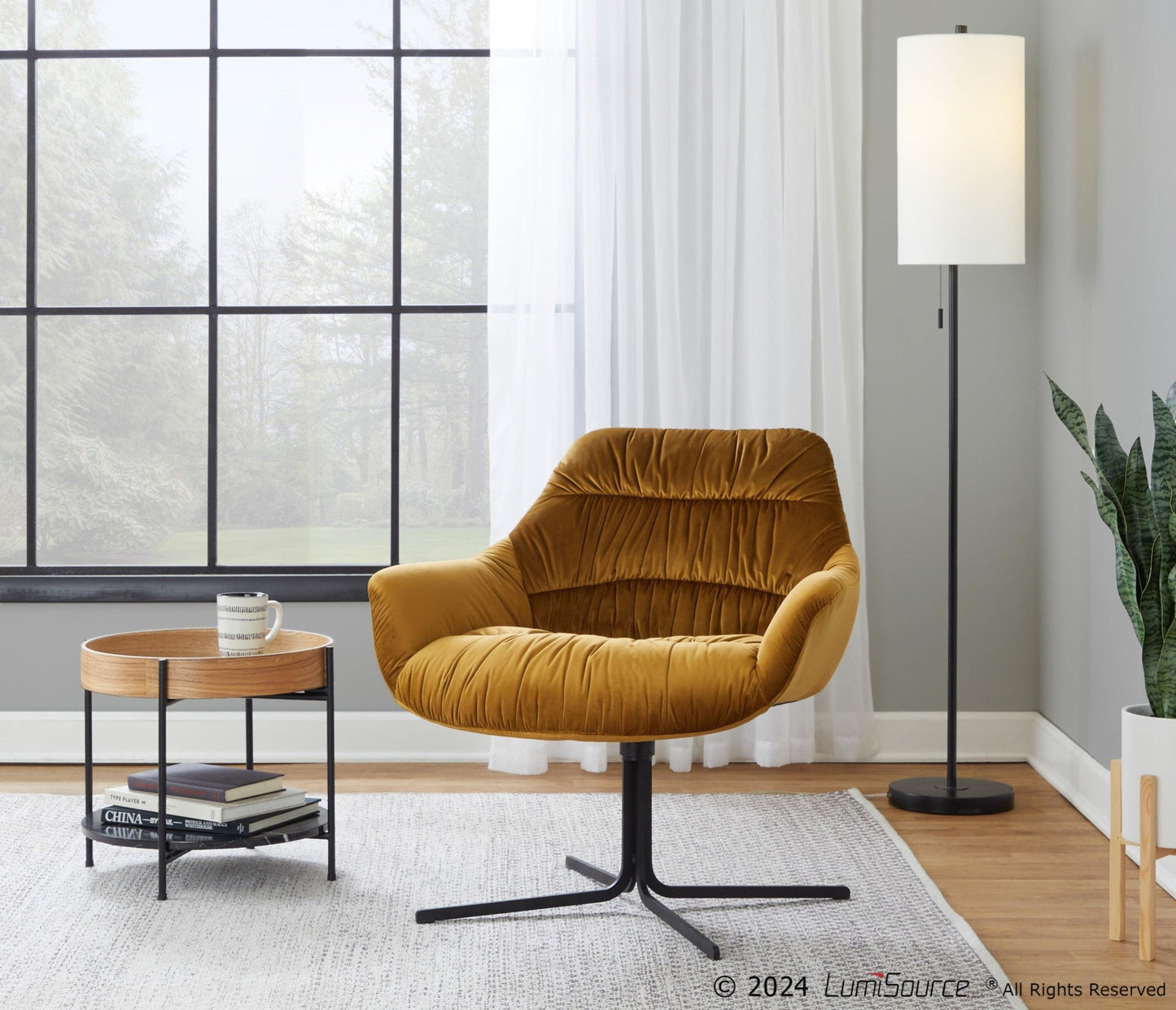 Majestic Office Furniture Swivel Lounge Chair