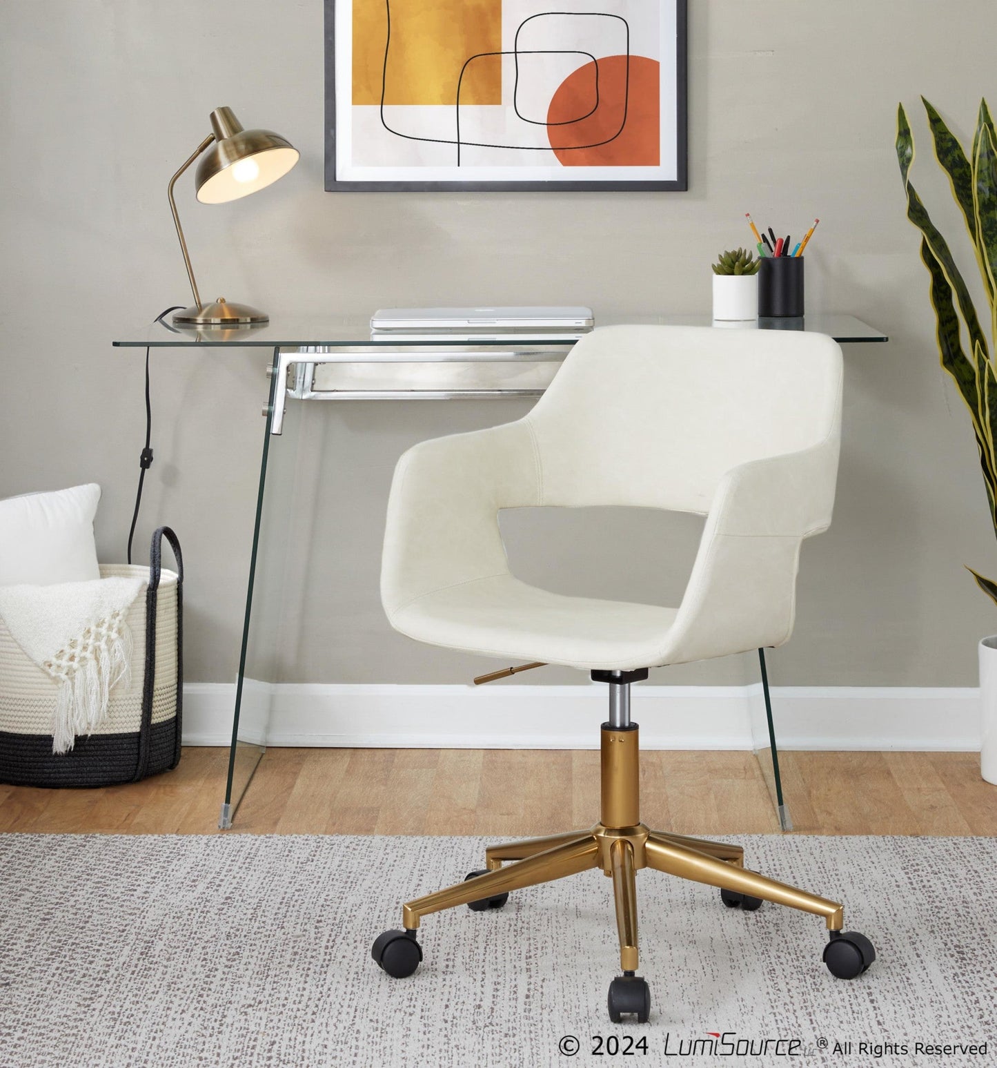 Lumisource Margarite Task Chair