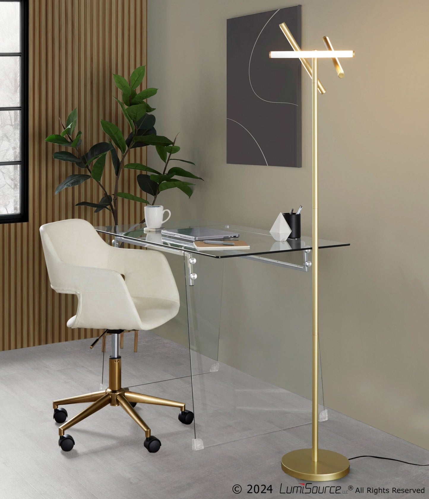 Lumisource Margarite Task Chair