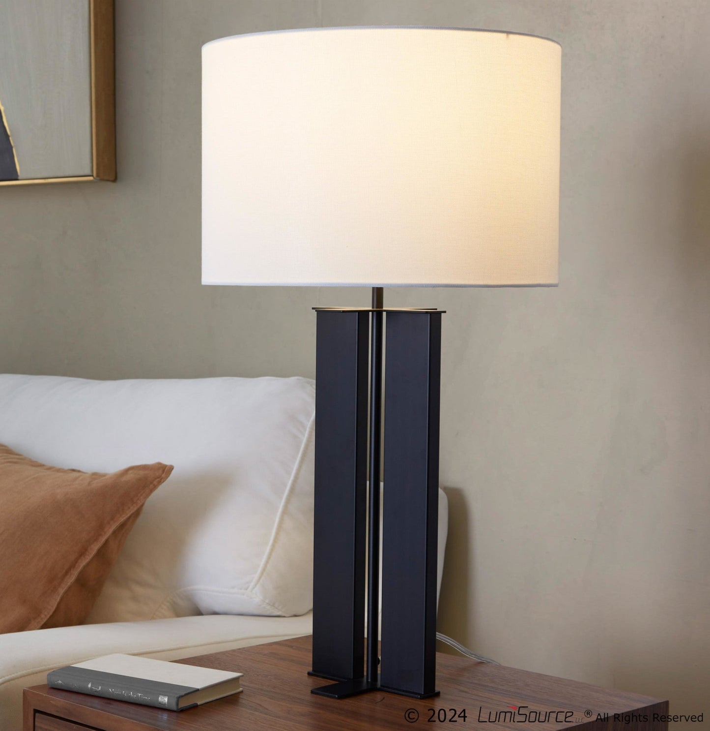 Majestic Office Furniture 28" Metal Table Lamp