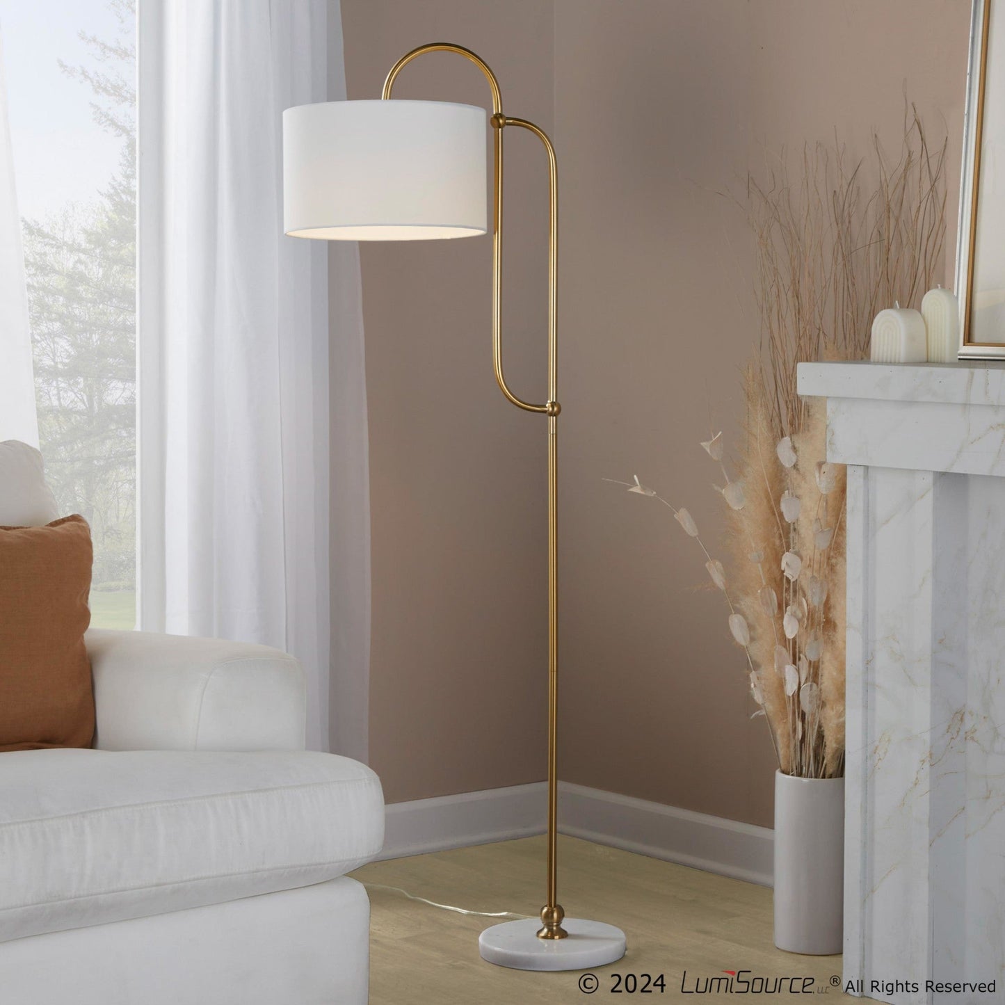 Lumisource Leslie 63" Floor Lamp