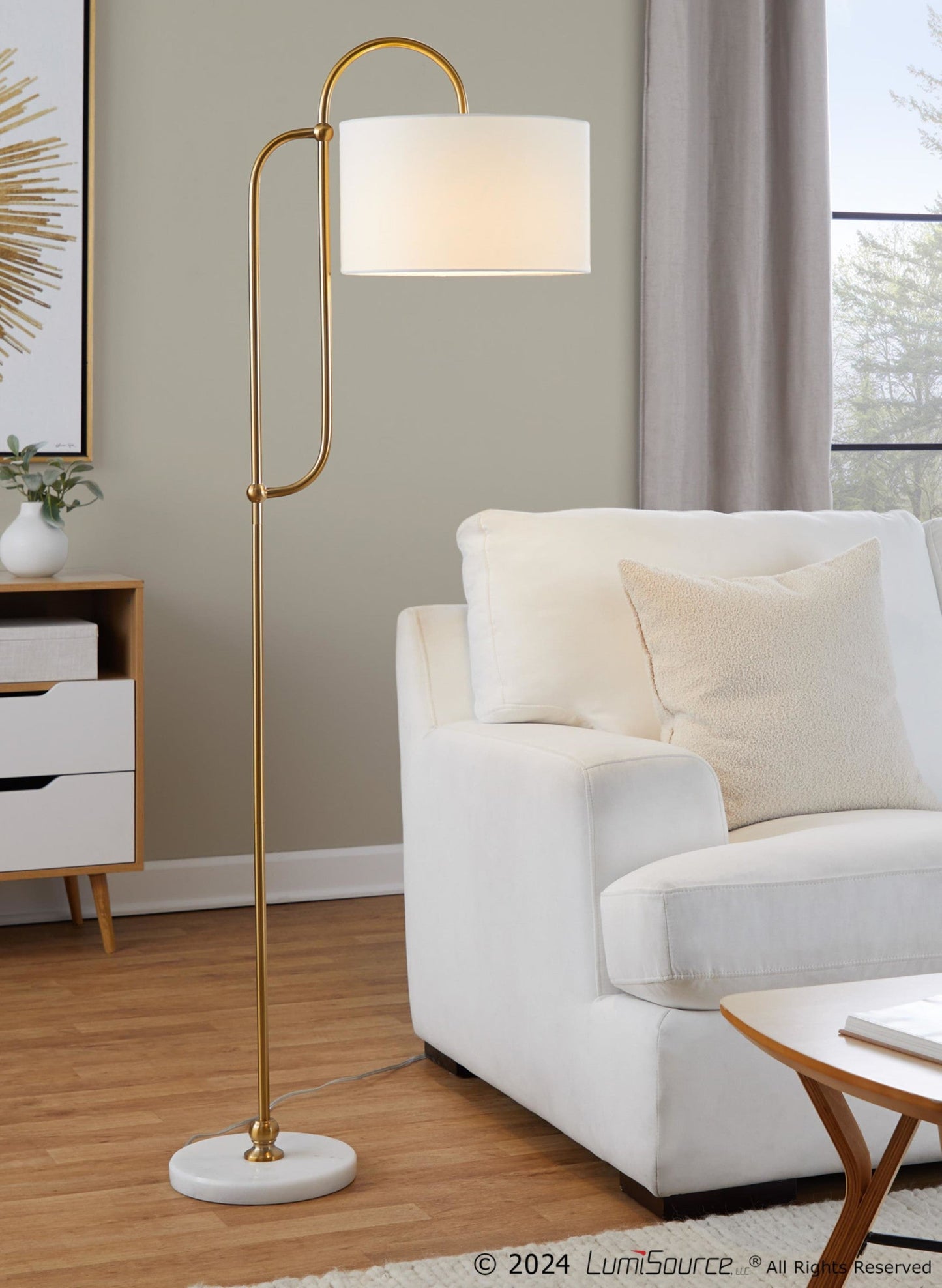 Lumisource Leslie 63" Floor Lamp