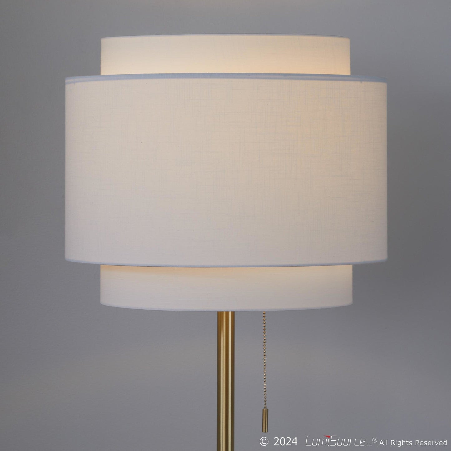 Majestic Office Furniture 64" Metal Floor Lamp