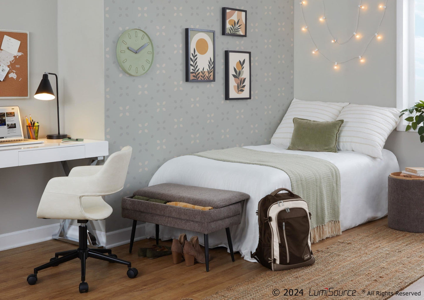 Lumisource Margarite Task Chair