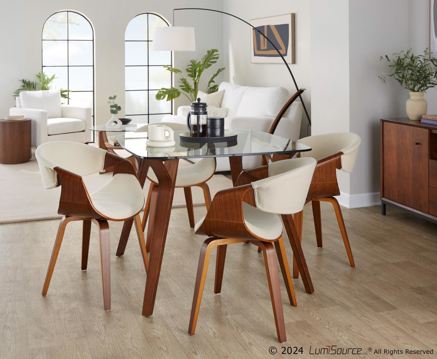 Lumisource Curvo Chair - Set of 2