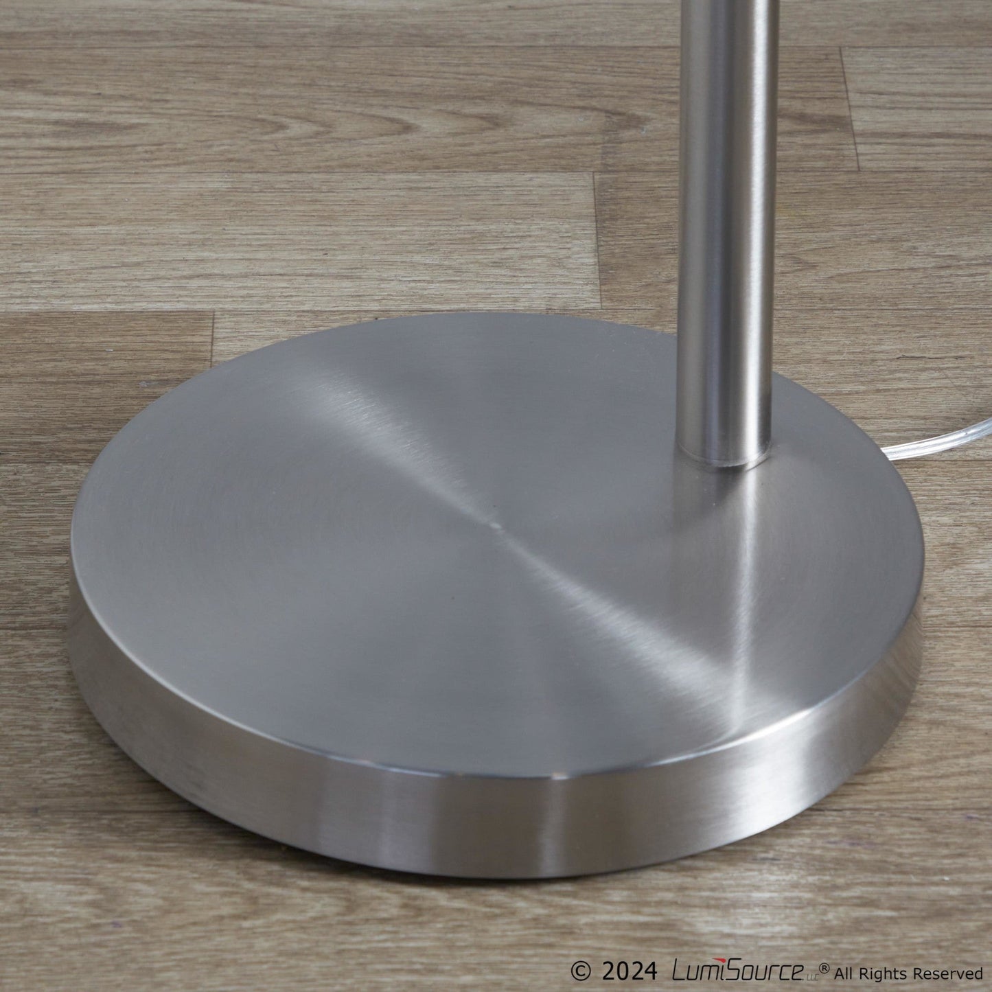 Majestic Office Furniture Trio 84" Metal Floor Lamp