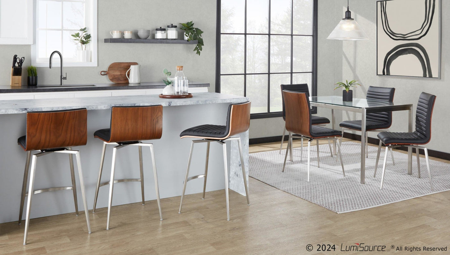 Majestic Office Furniture 26" Fixed-Height Counter Stool - Set of 2