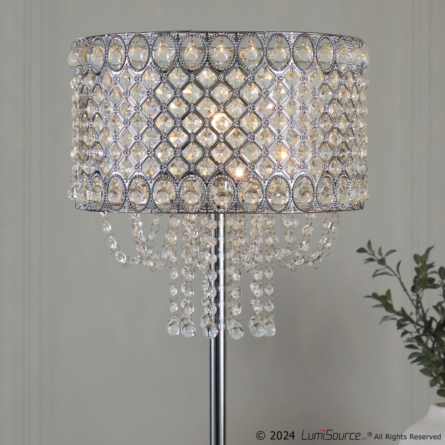 Majestic Office Furniture 60" Metal Floor Lamp