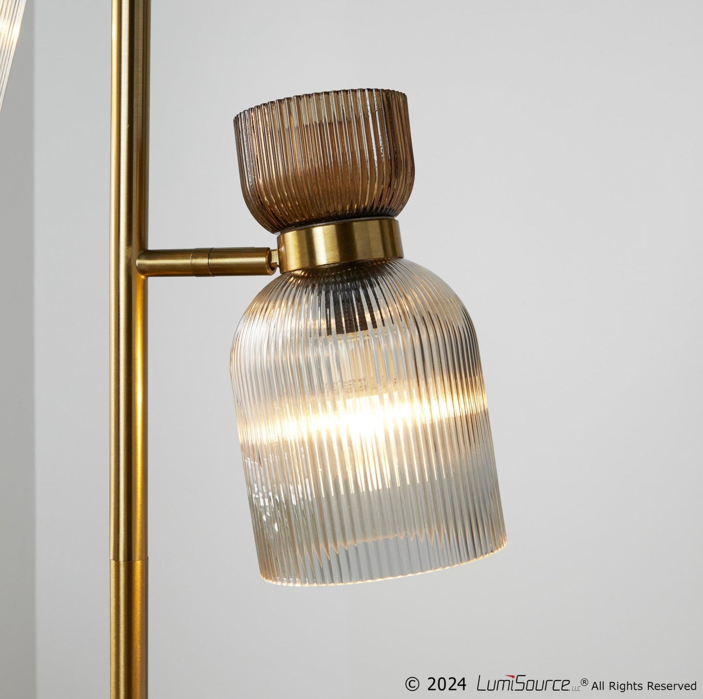 Majestic Office Furniture 62" Metal Floor Lamp