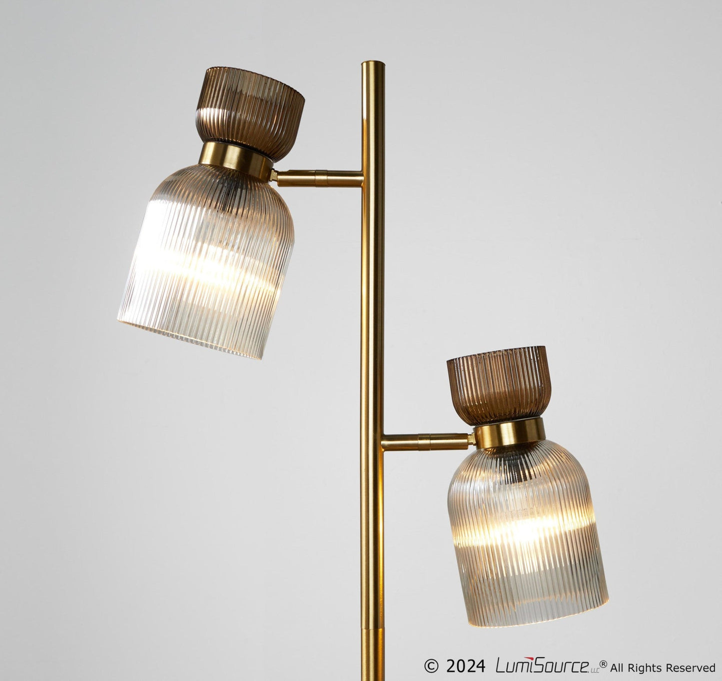 Majestic Office Furniture 62" Metal Floor Lamp