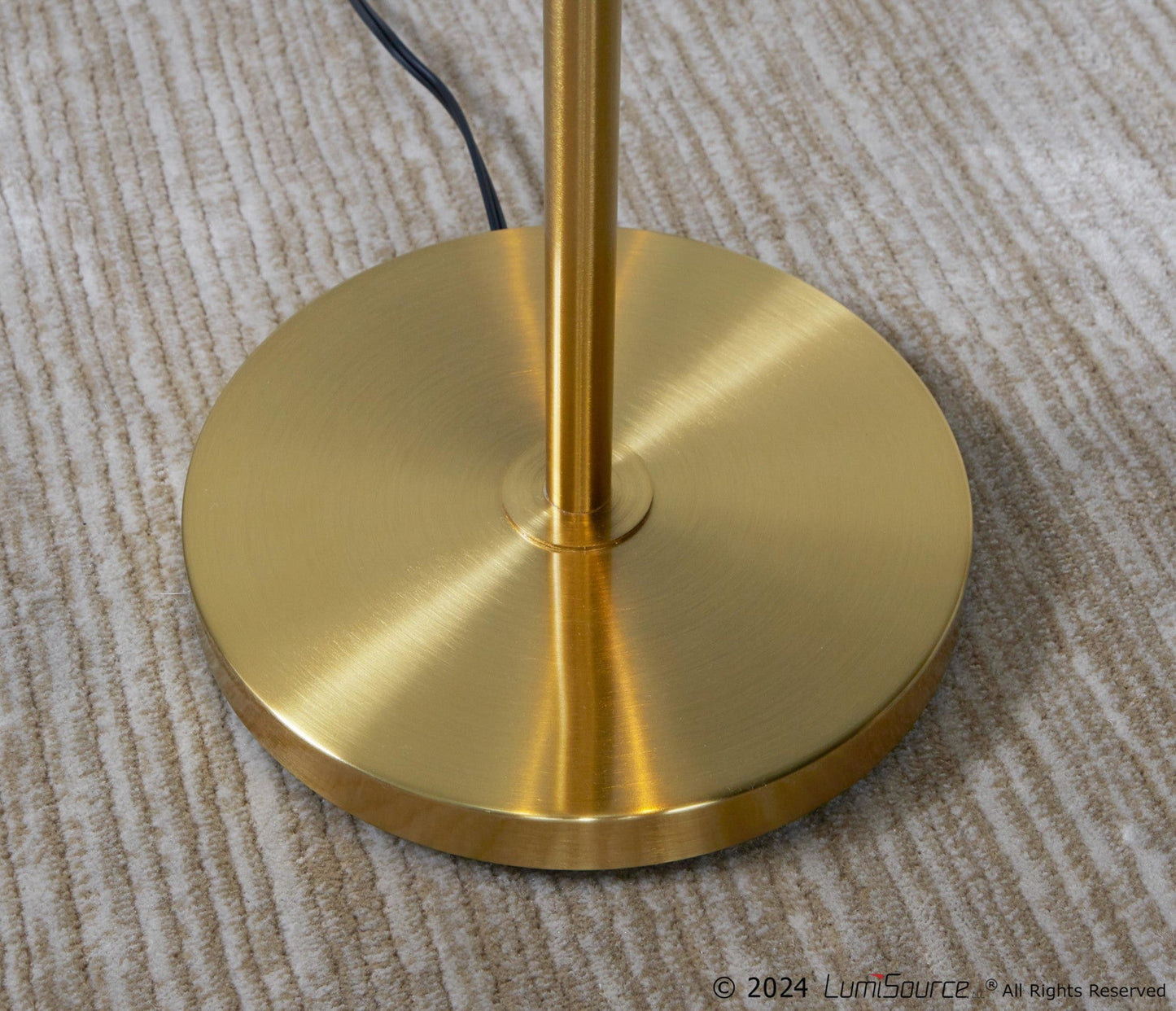 Majestic Office Furniture 62" Metal Floor Lamp