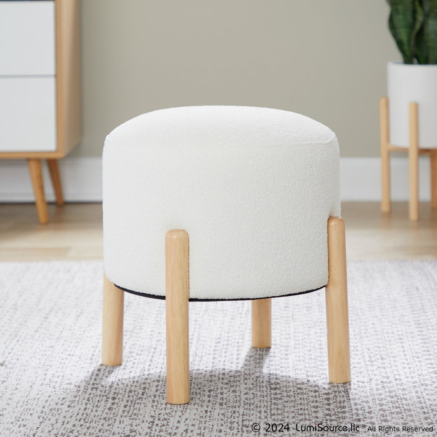 Lumisource Michelle Terry Ottoman