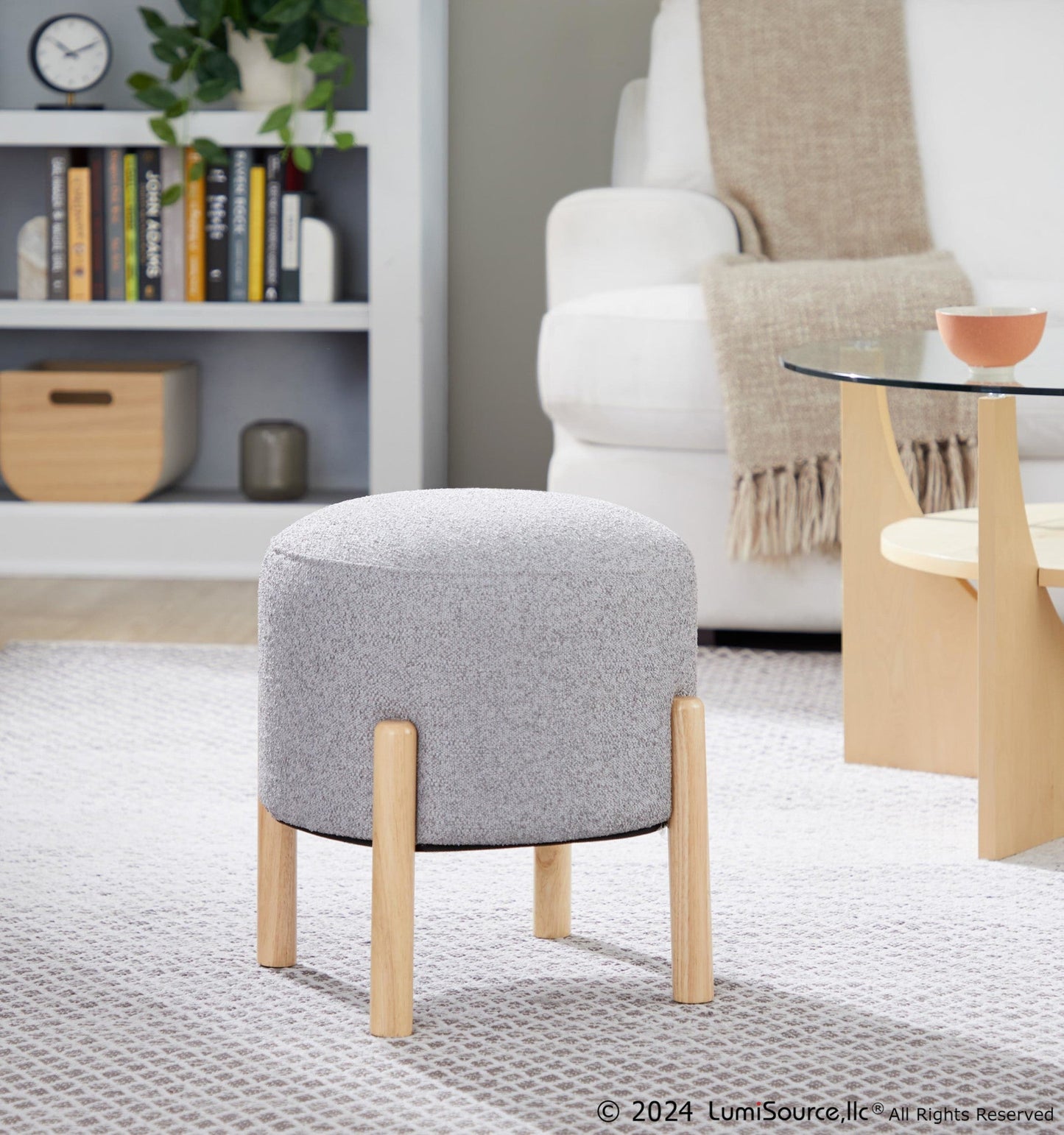 Lumisource Michelle Terry Ottoman