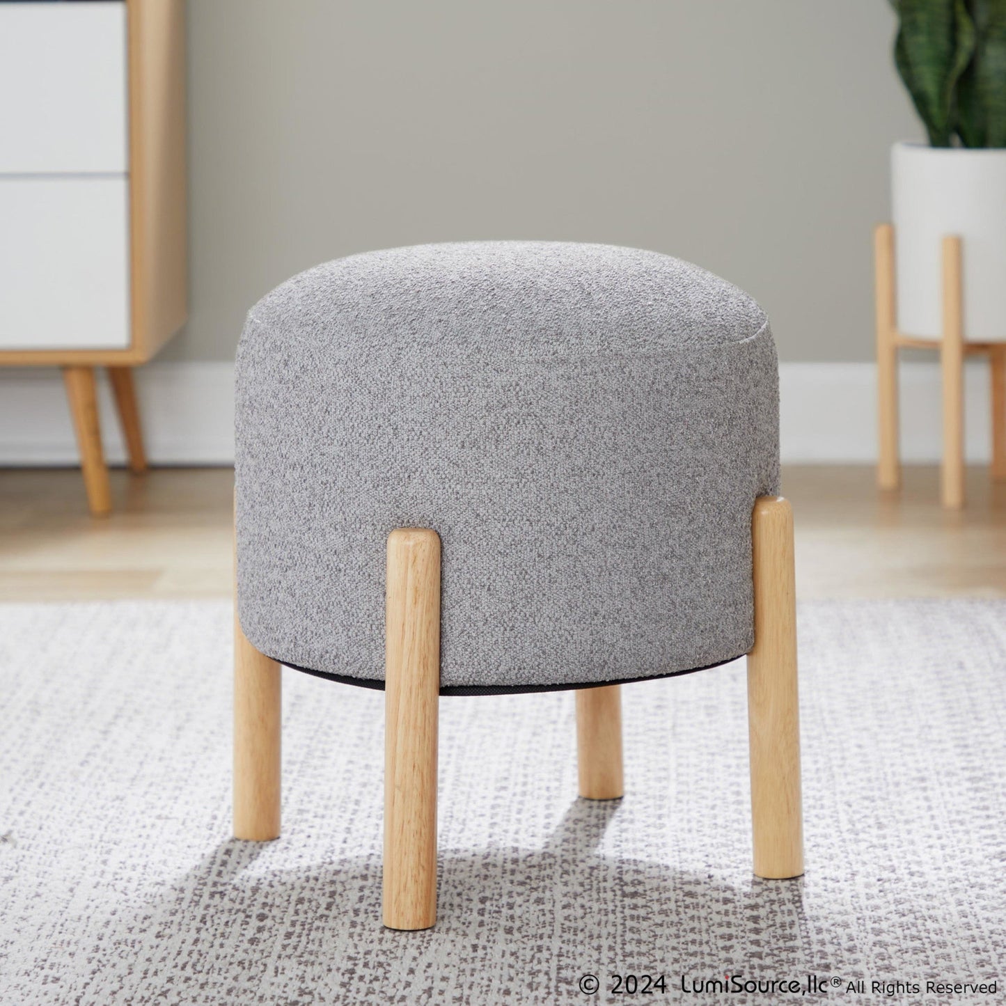 Lumisource Michelle Terry Ottoman