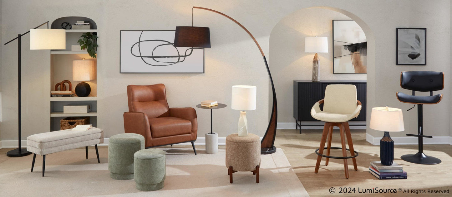 Lumisource Point 30" Metal Table Lamp - Set of 2