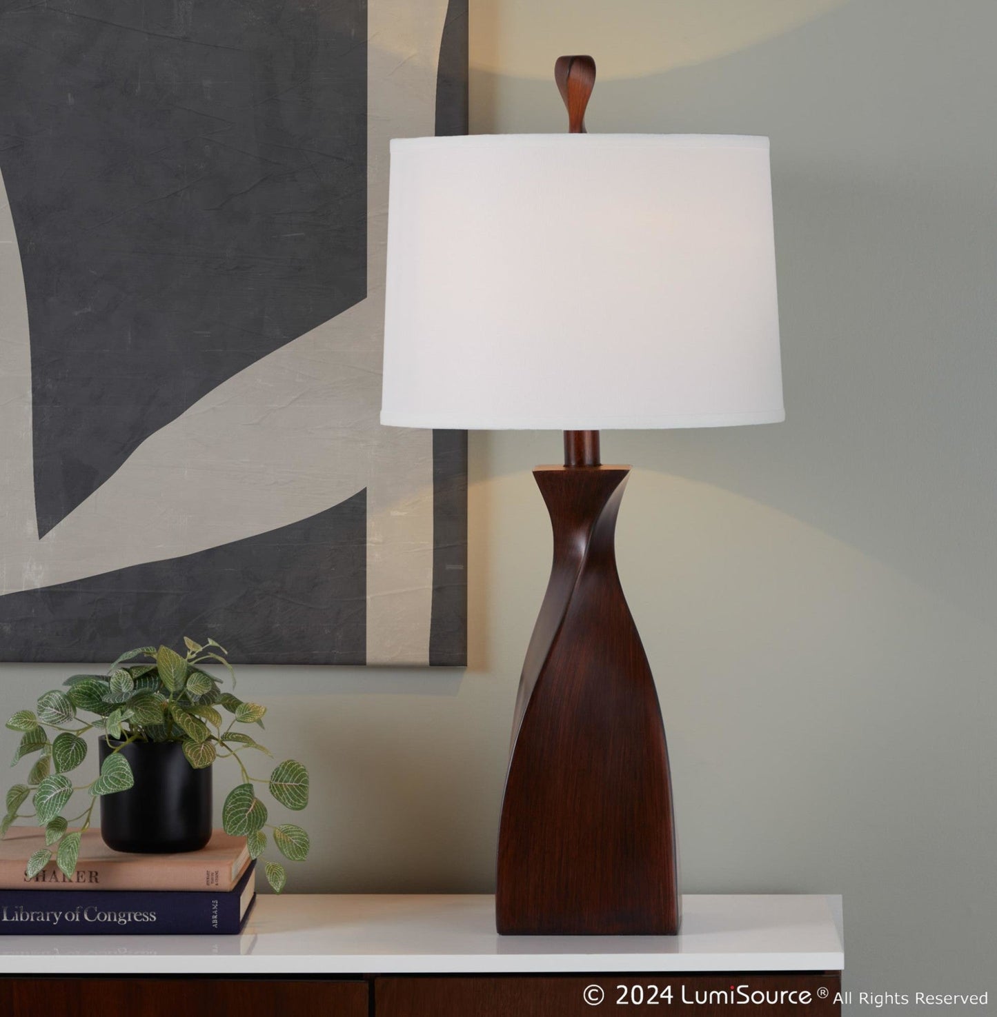 Majestic Office Furniture 30" Polyresin Table Lamp - Set of 2