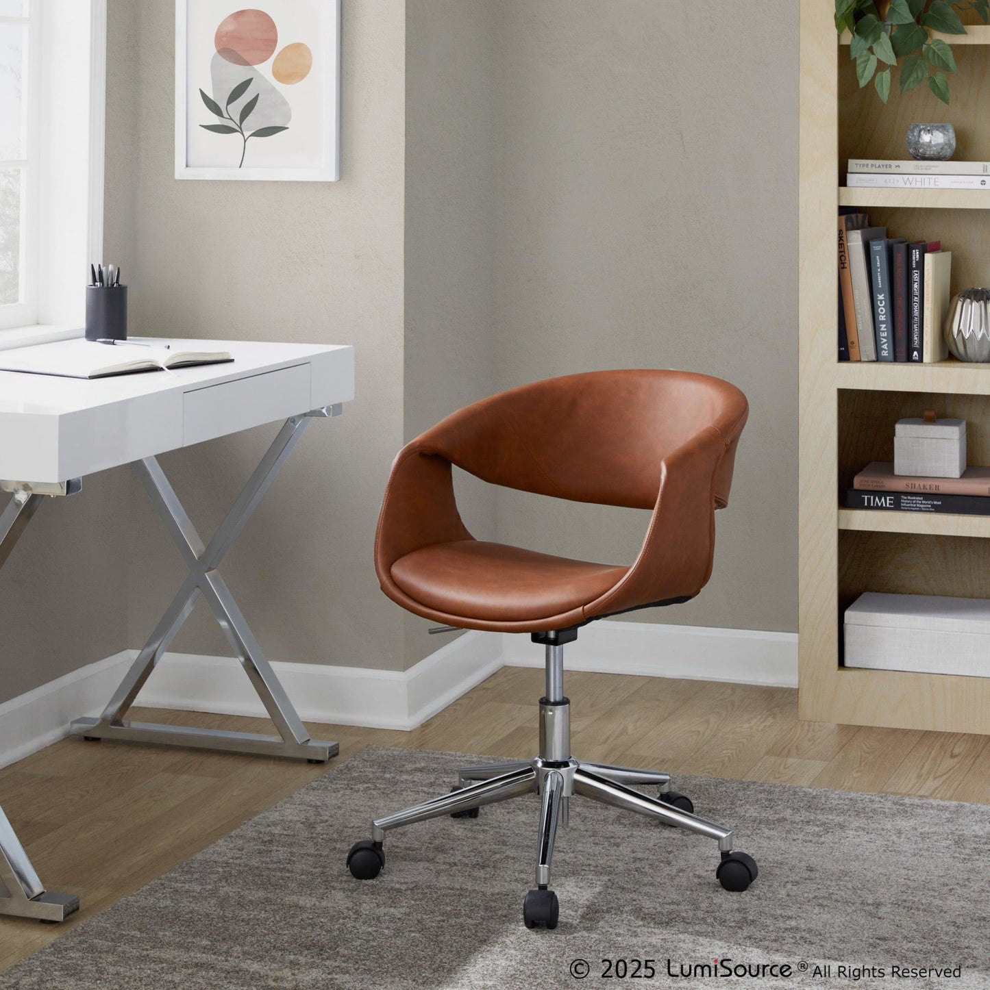Majestic Office Furniture Upholstered 5-star Task Chair