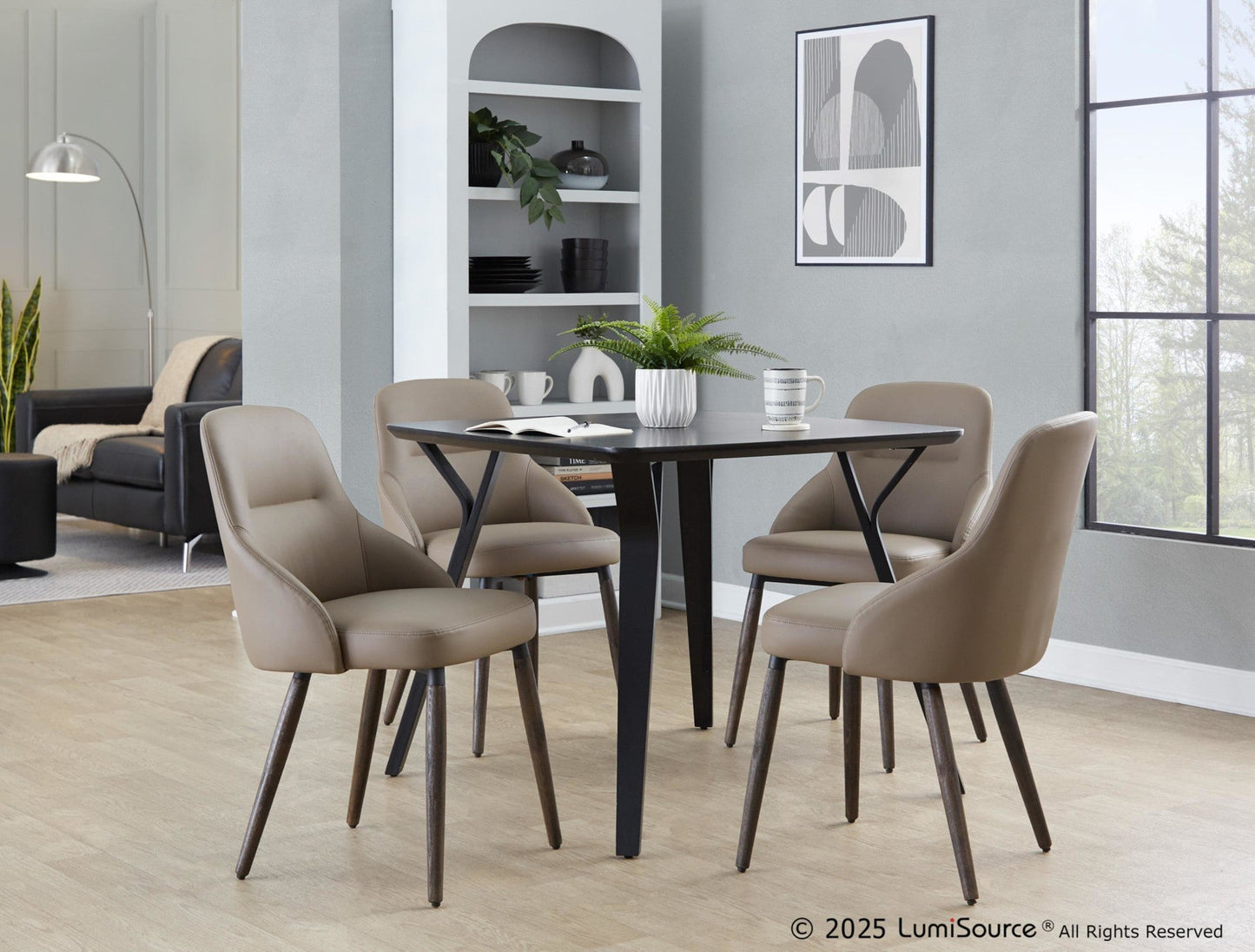 Majestic Office Furniture Upholstered Chair - Set of 2