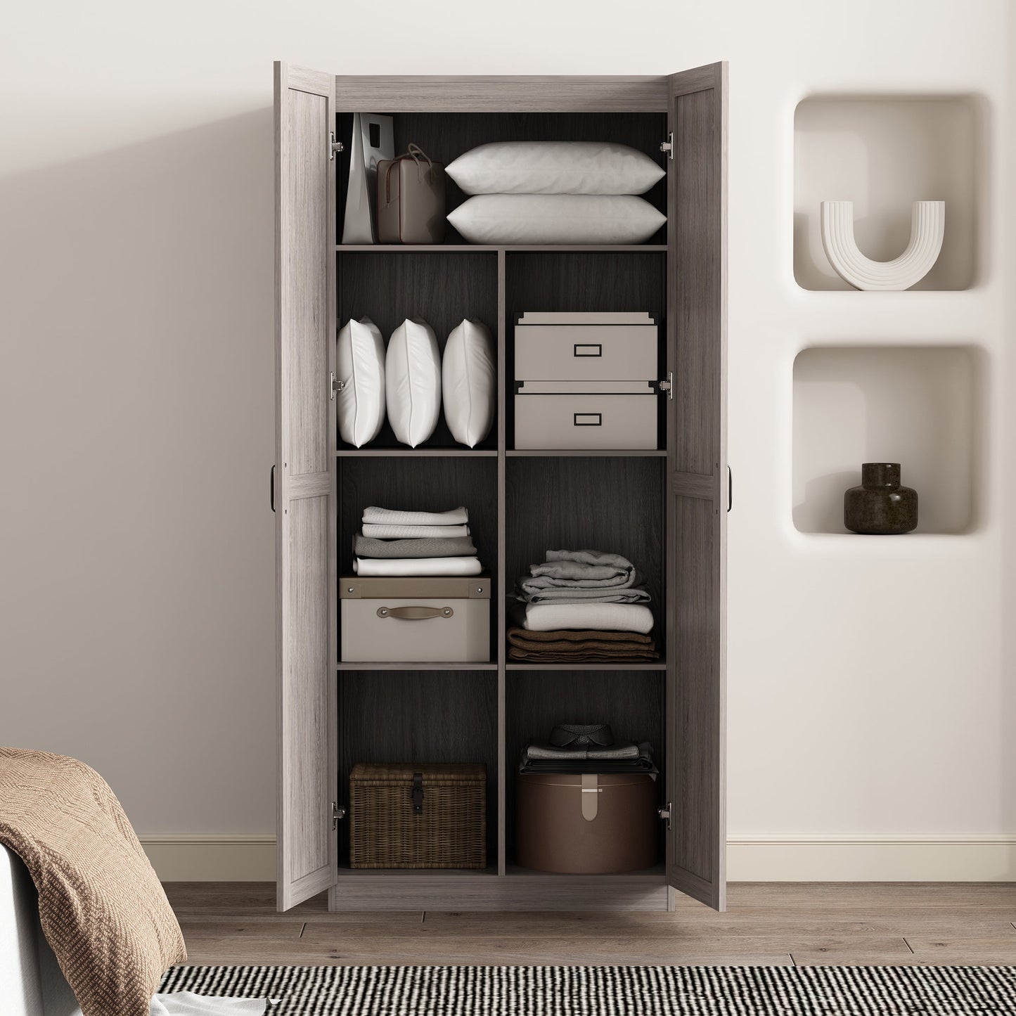 Manhattan Comfort Cornelia Storage Closet