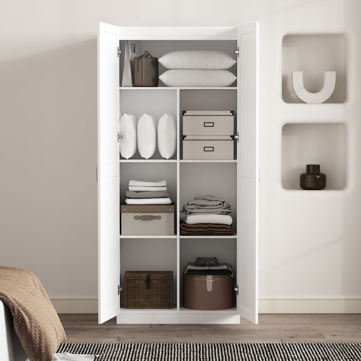 Manhattan Comfort Cornelia Storage Closet